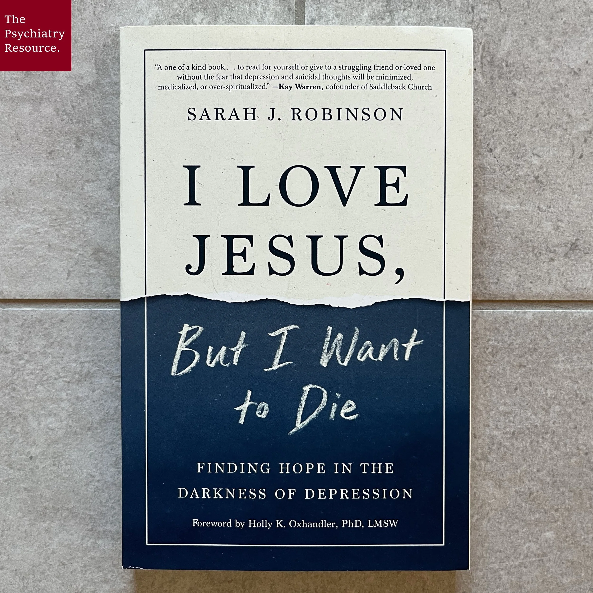 Book Review – I Love Jesus, But I Want to Die