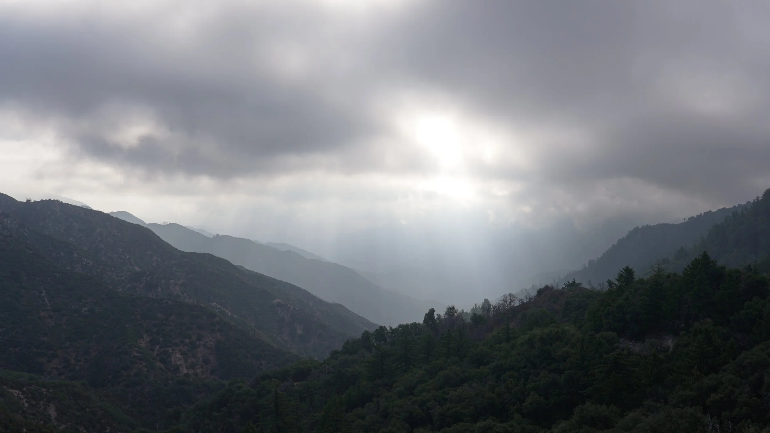 Mount Wilson | Light Through the Clouds 4K Cinematic Still