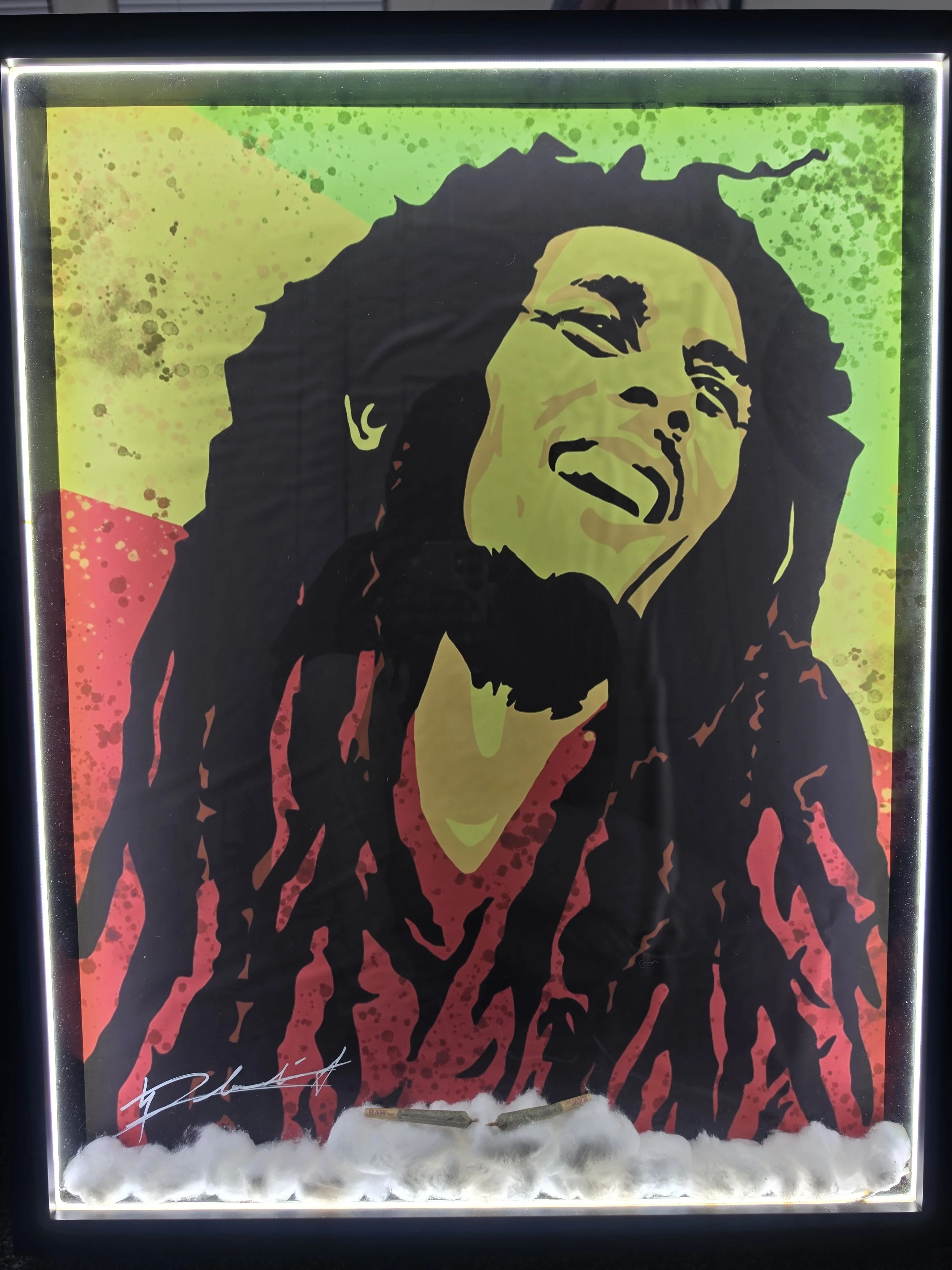 Bob Marley Custom Wall Art