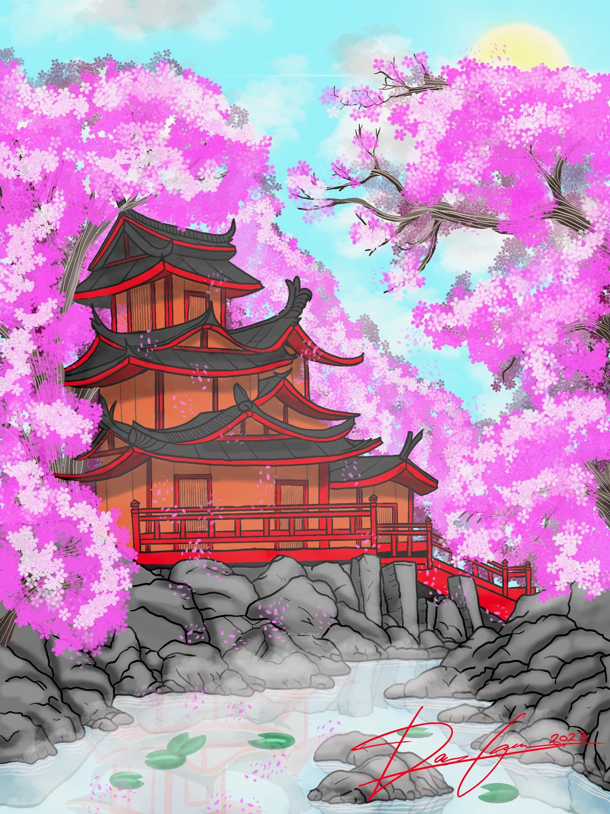 "Cherry Blossom Dojo"