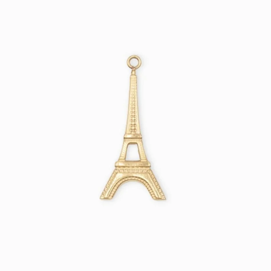 Pendentif Tour Eiffel dorée