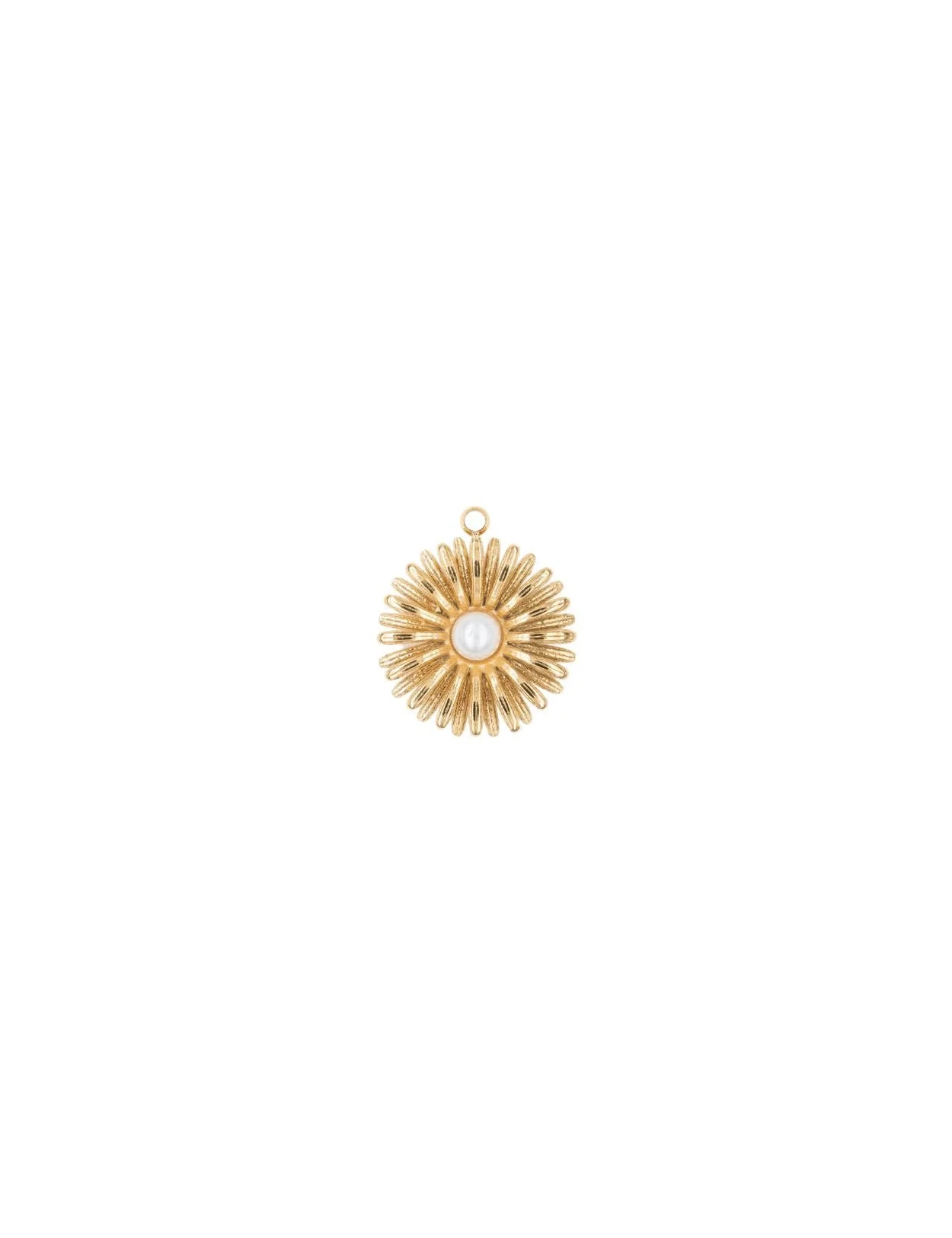 Pendentif Marguerite dorée