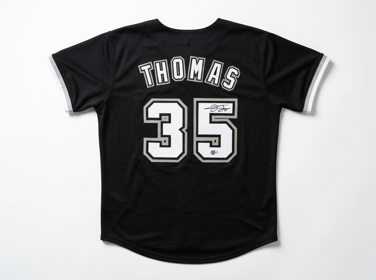 Frank Thomas Autographed Jersey (Beckett)