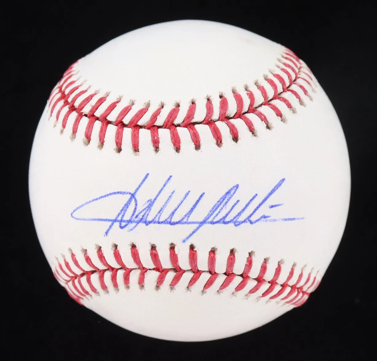 Adrian Beltre Autographed OML Baseball Beckett Certified