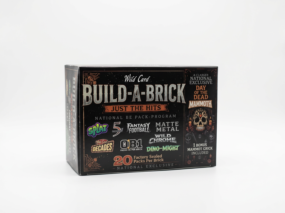 2026 Wild Card Build-A-Brick Just The Hits Multi-sport National Re-Pack
