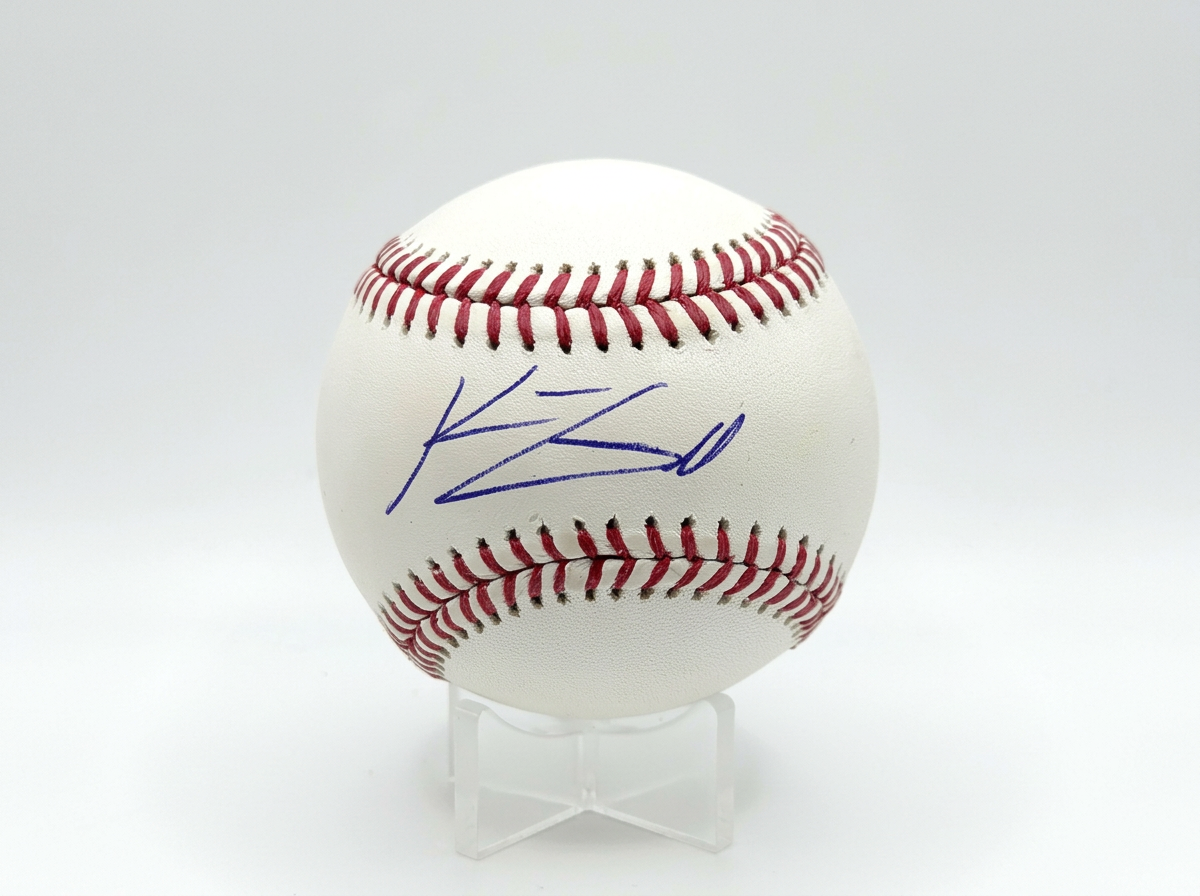 Konnor Griffin Autographed Baseball MLB Certified