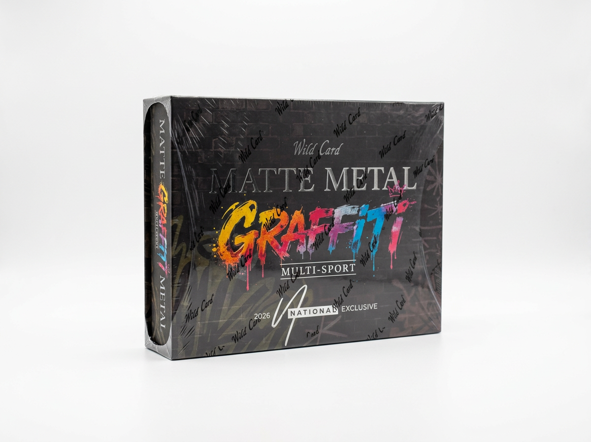 2026 Wild Card Matte Metal Graffiti Multi-Sport