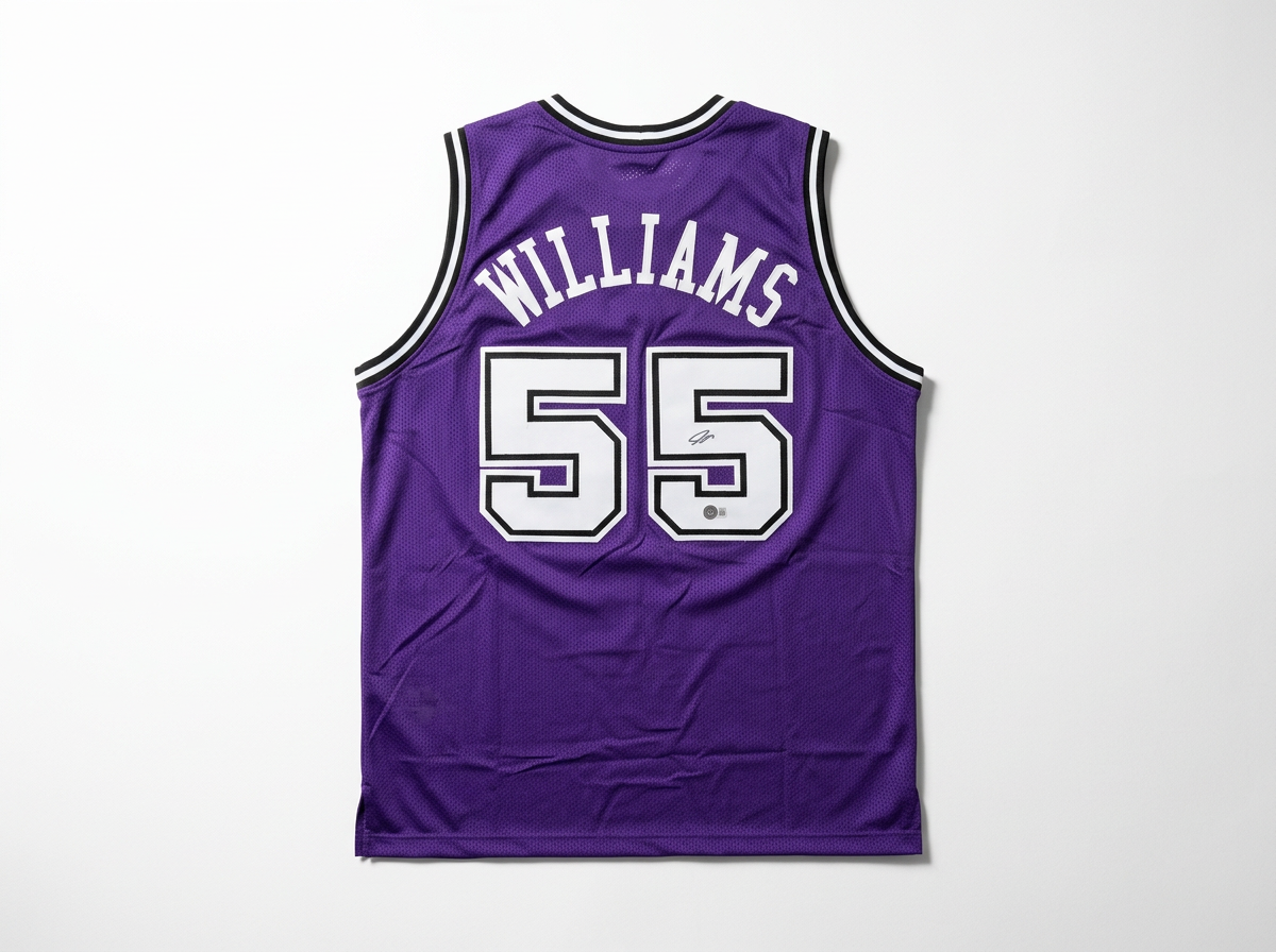 Jason Williams Autographed Jersey Beckett COA