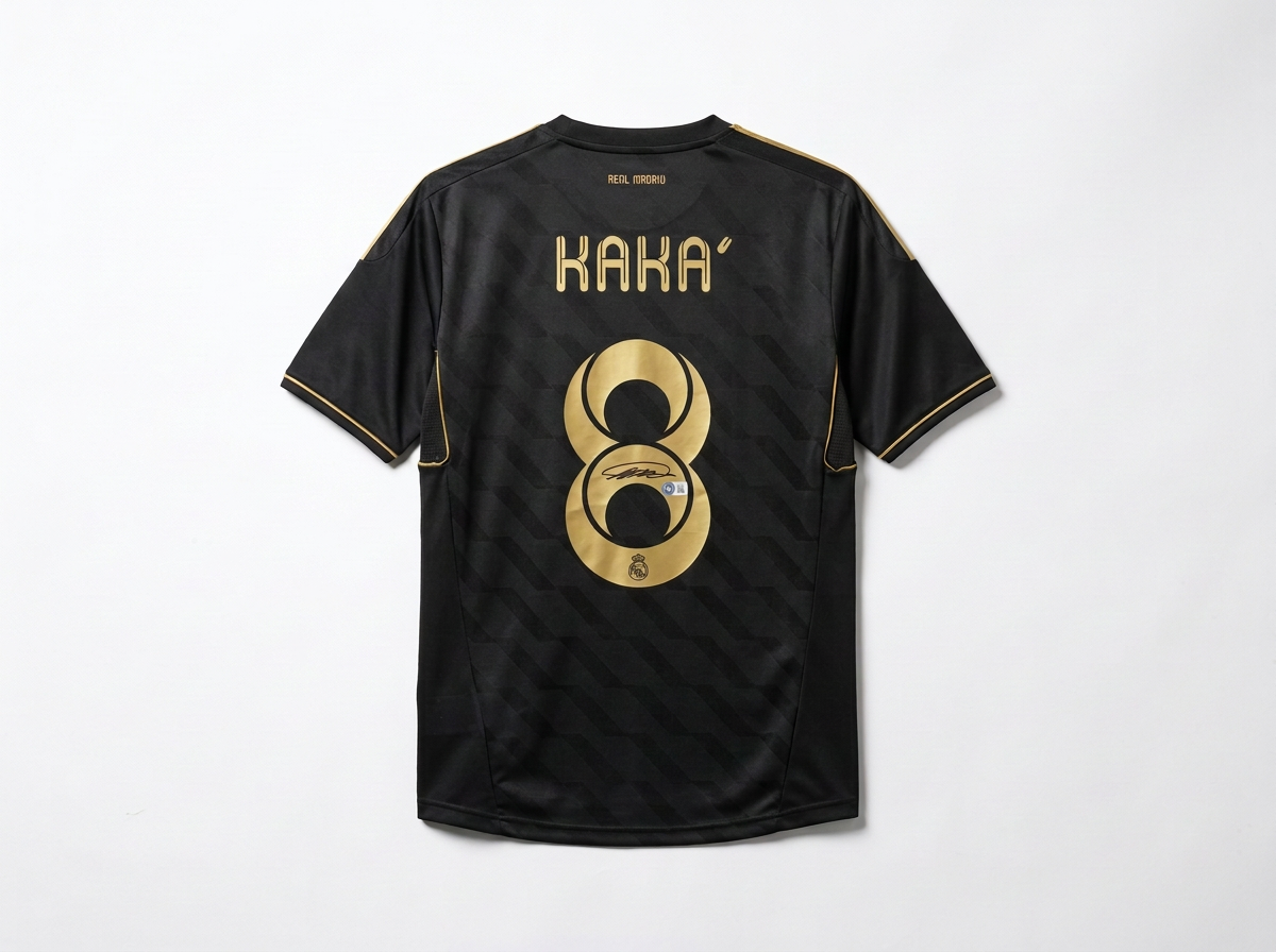 Kaka Autographed Real Madrid Jersey Beckett
