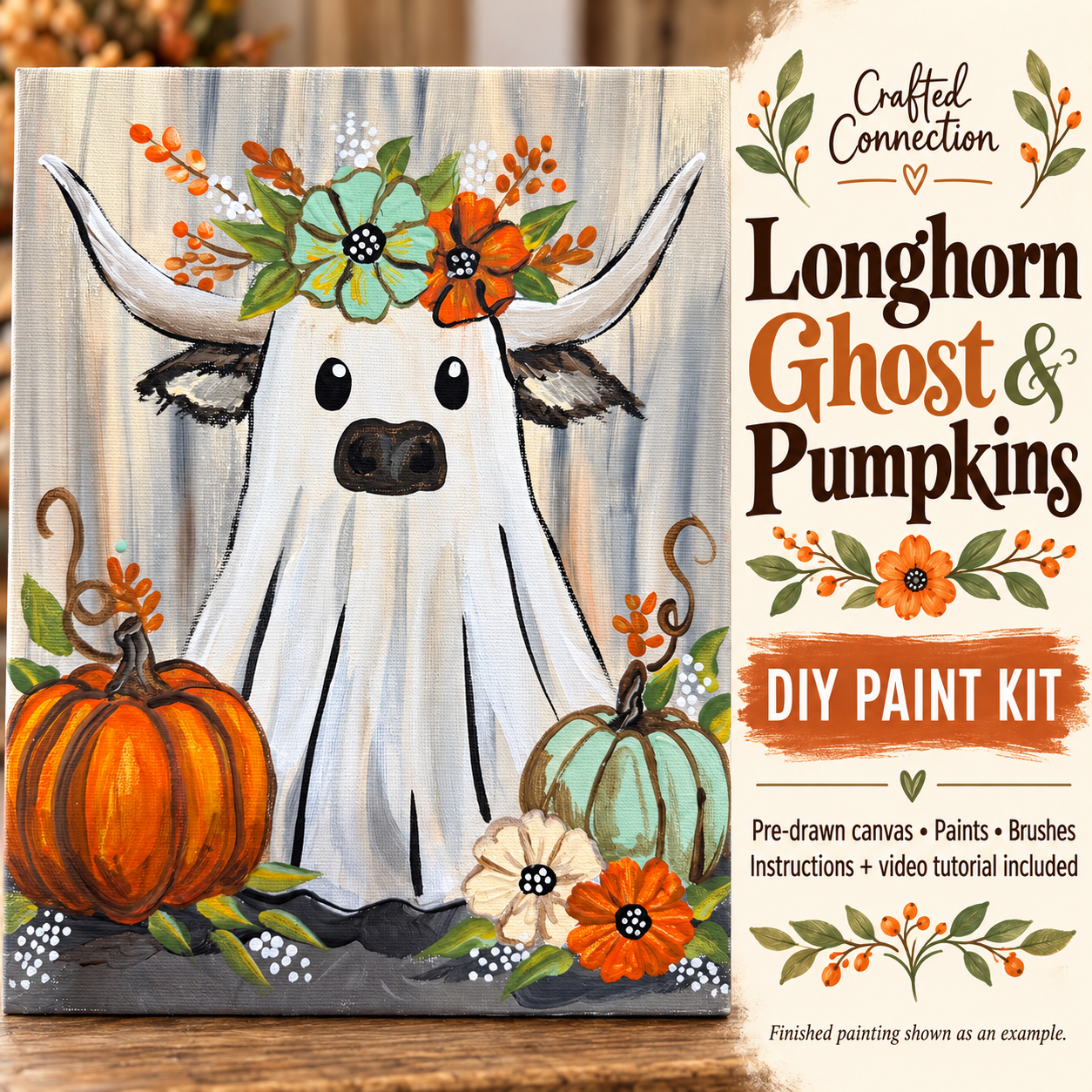 Little Boo Crew Longhorn Cow