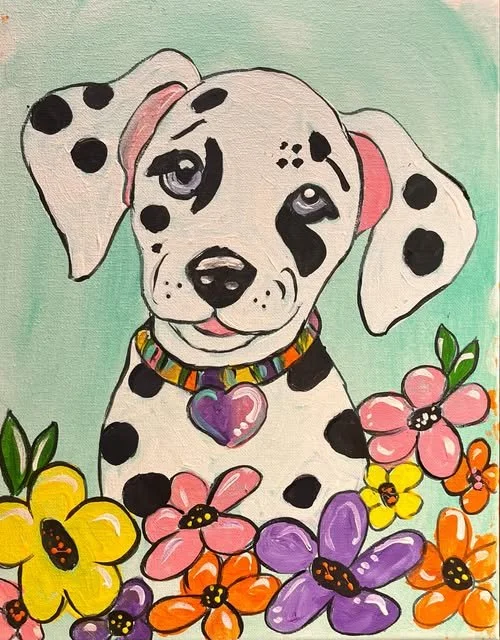 Floral Pup