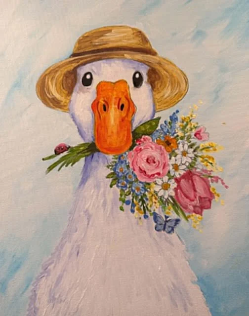 Flower Market Duck
