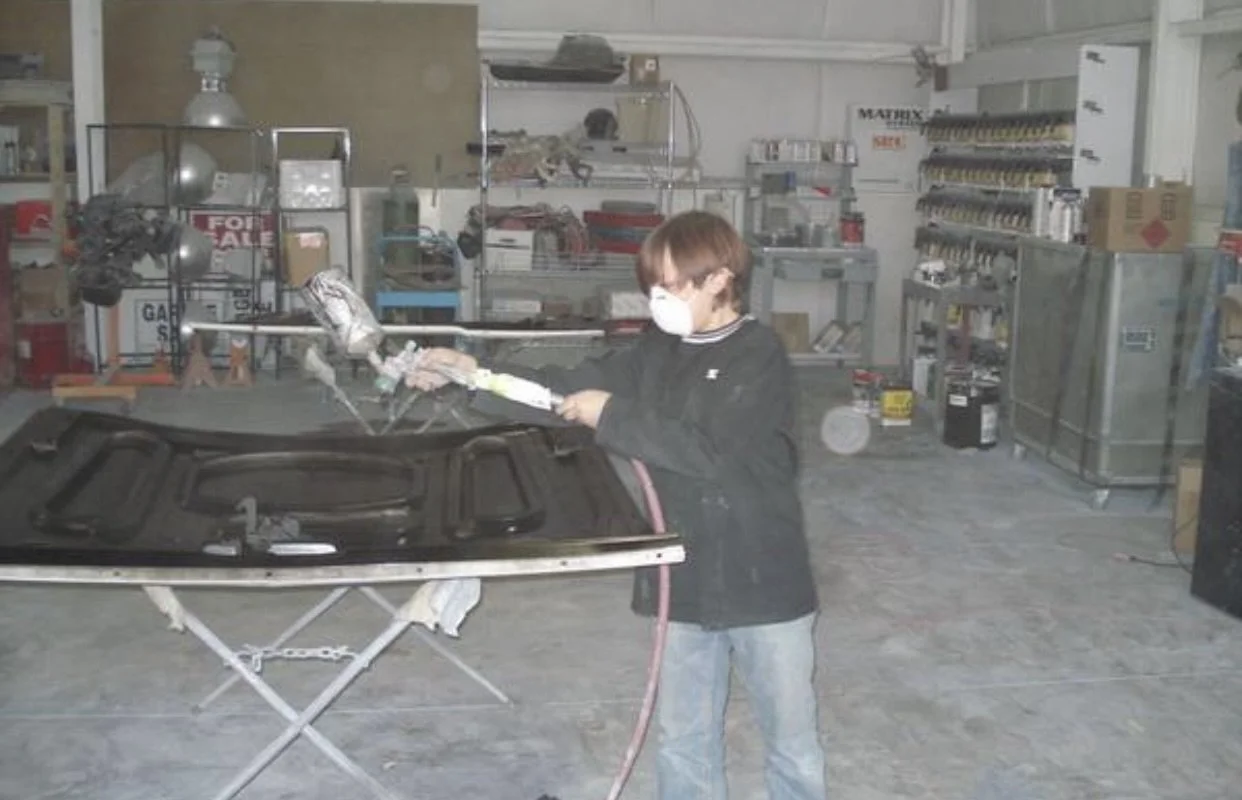 Learning the ropes at 11 years old.