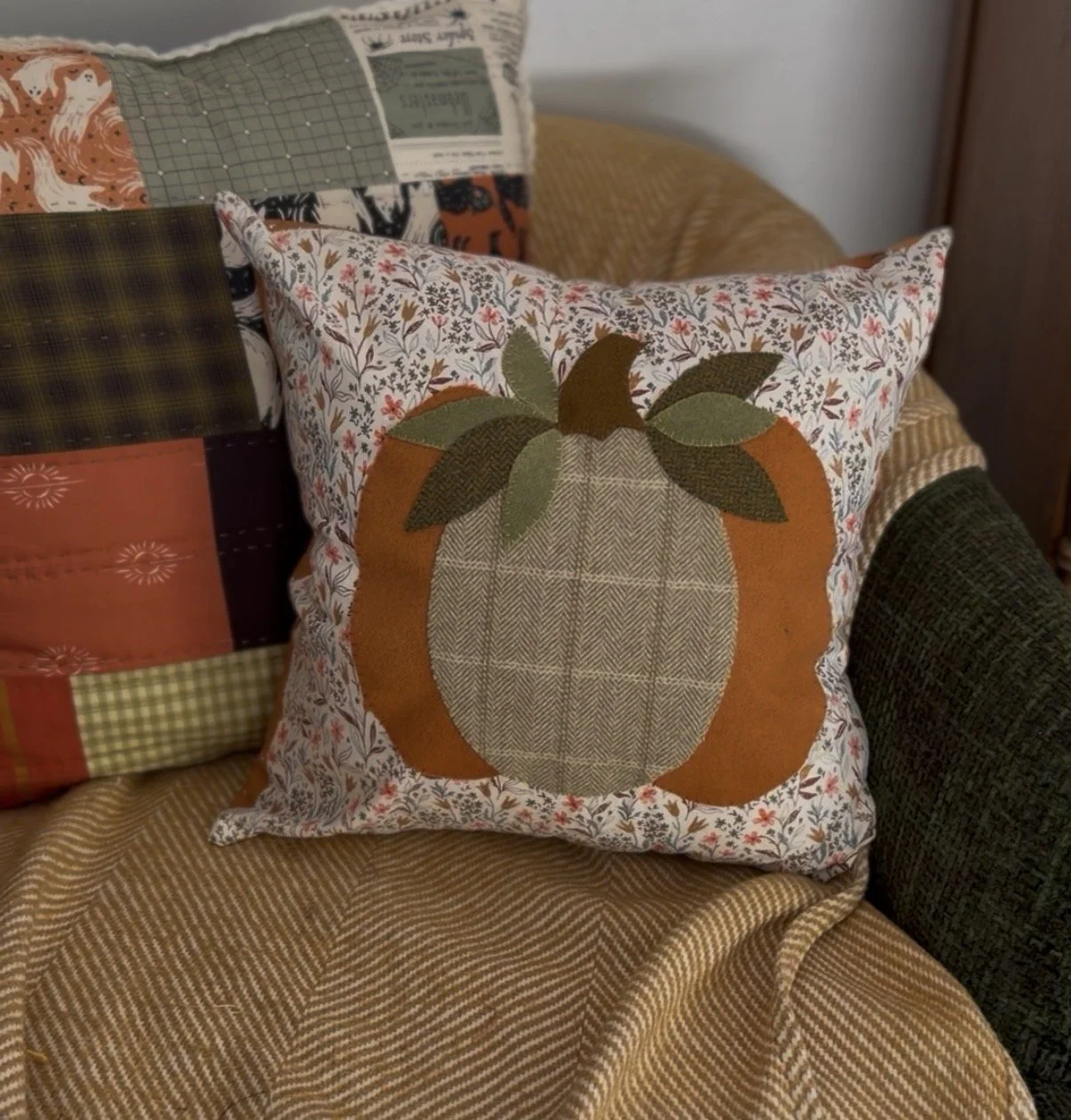 Pumpkin Pillow Pattern PDF