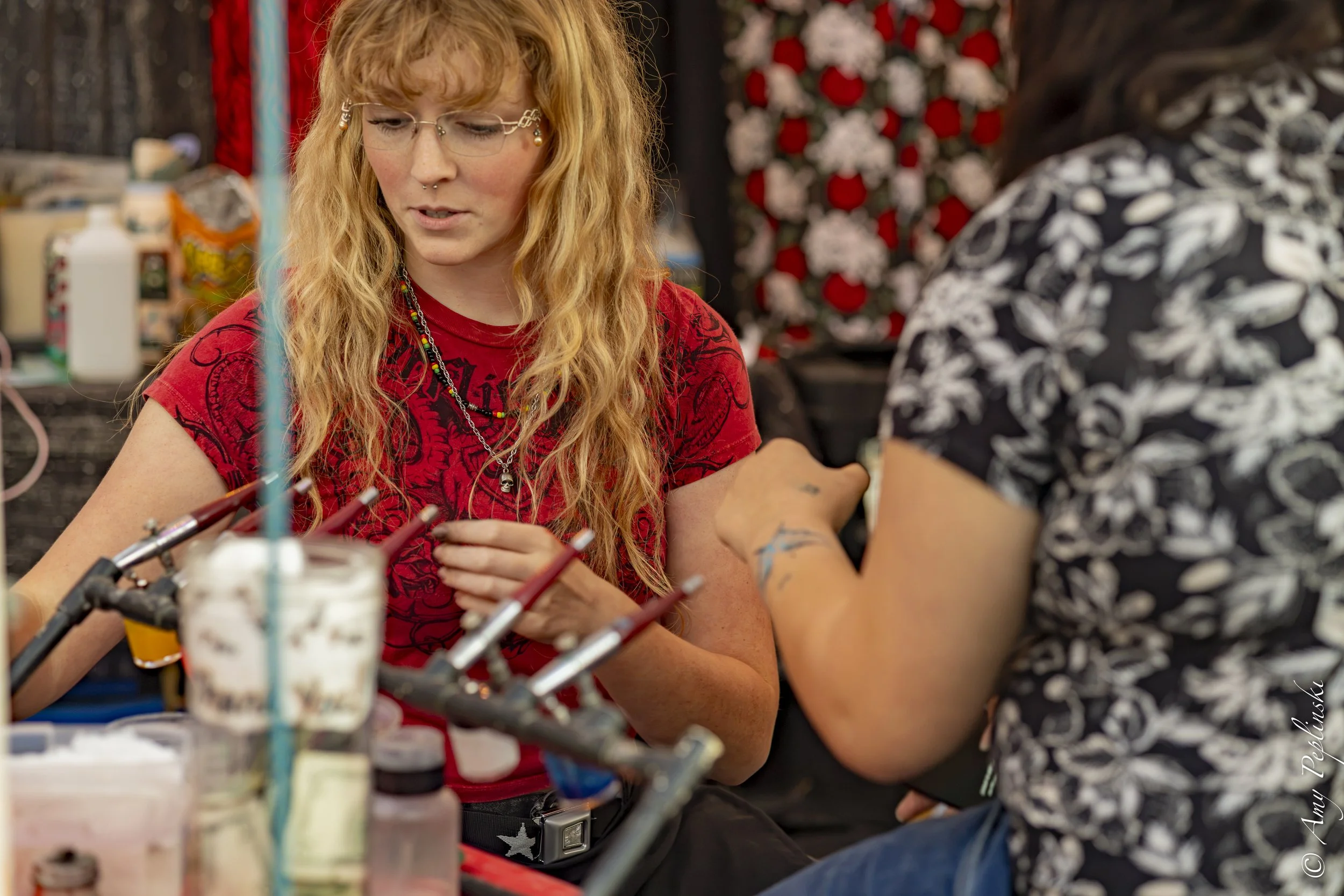 Sharing the love of body art with others.