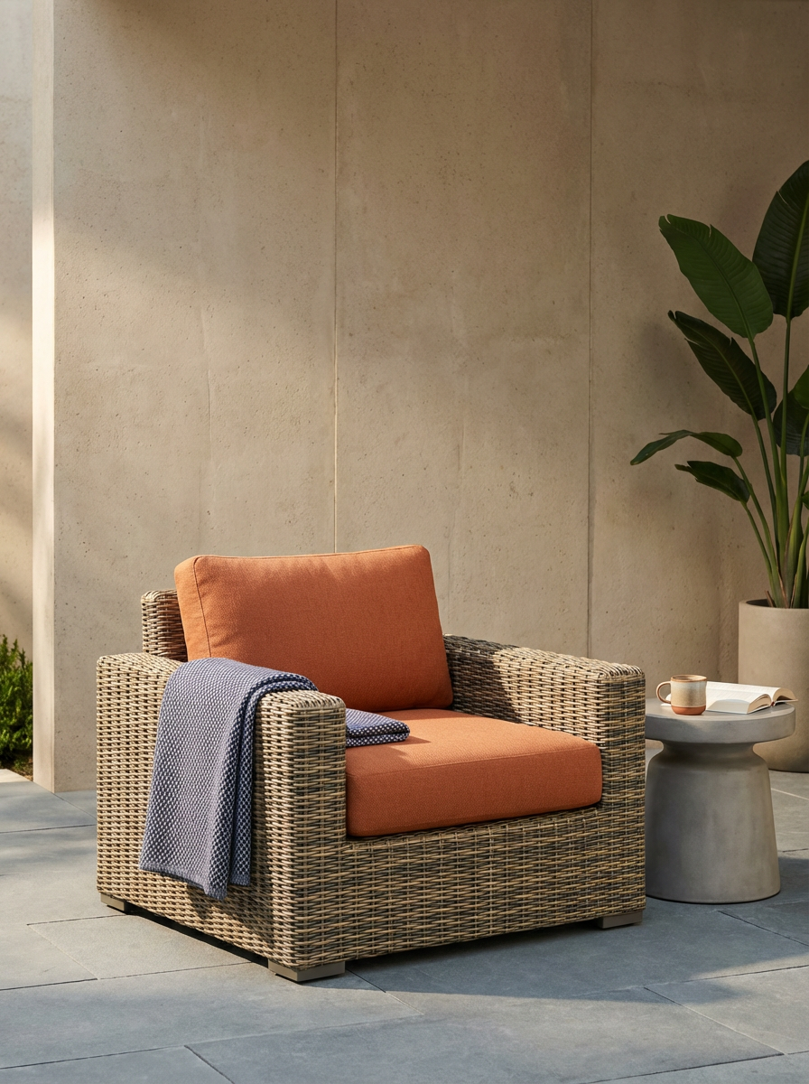 Outdoor Wicker Sectional
