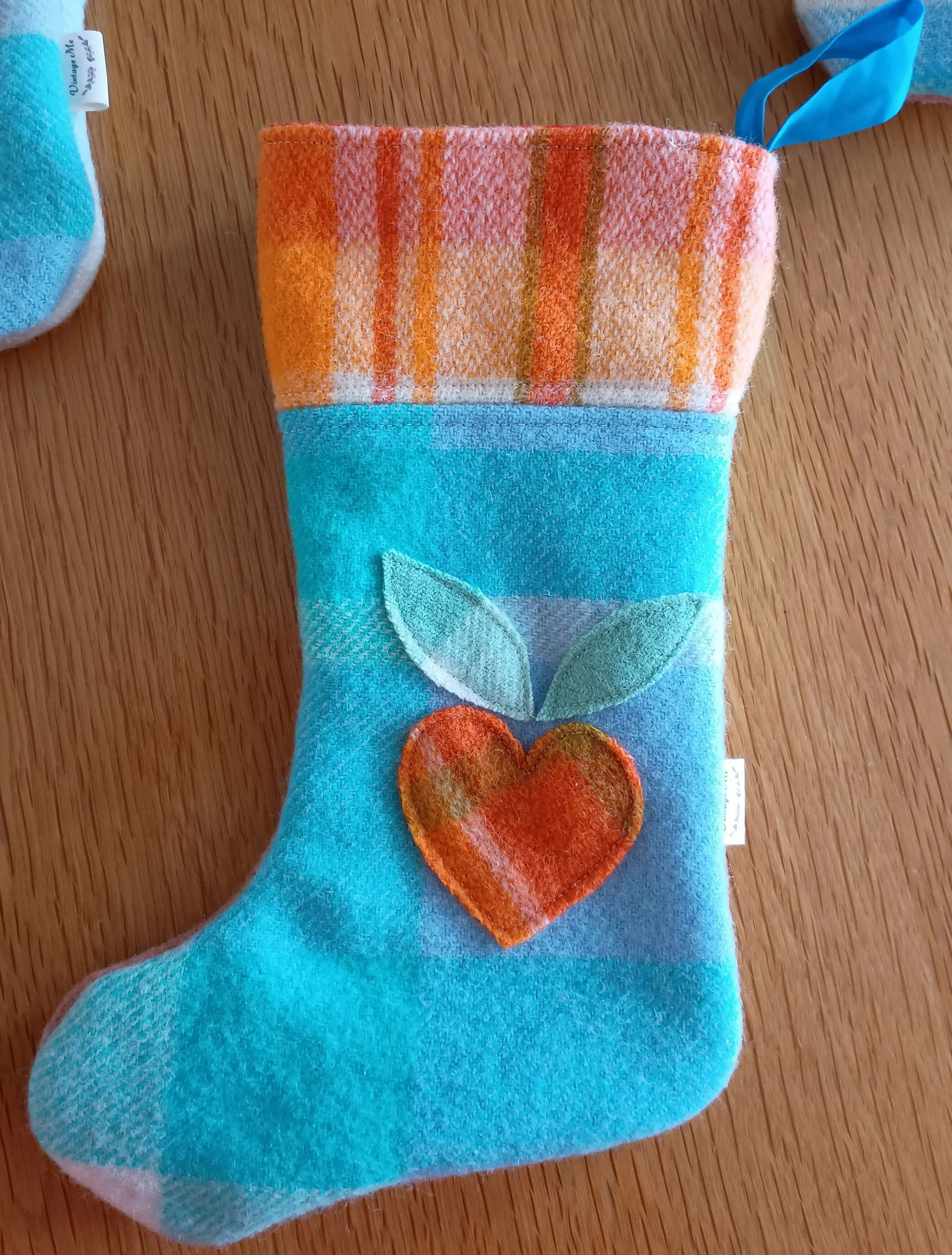 Vintage Wool Christmas Stockings