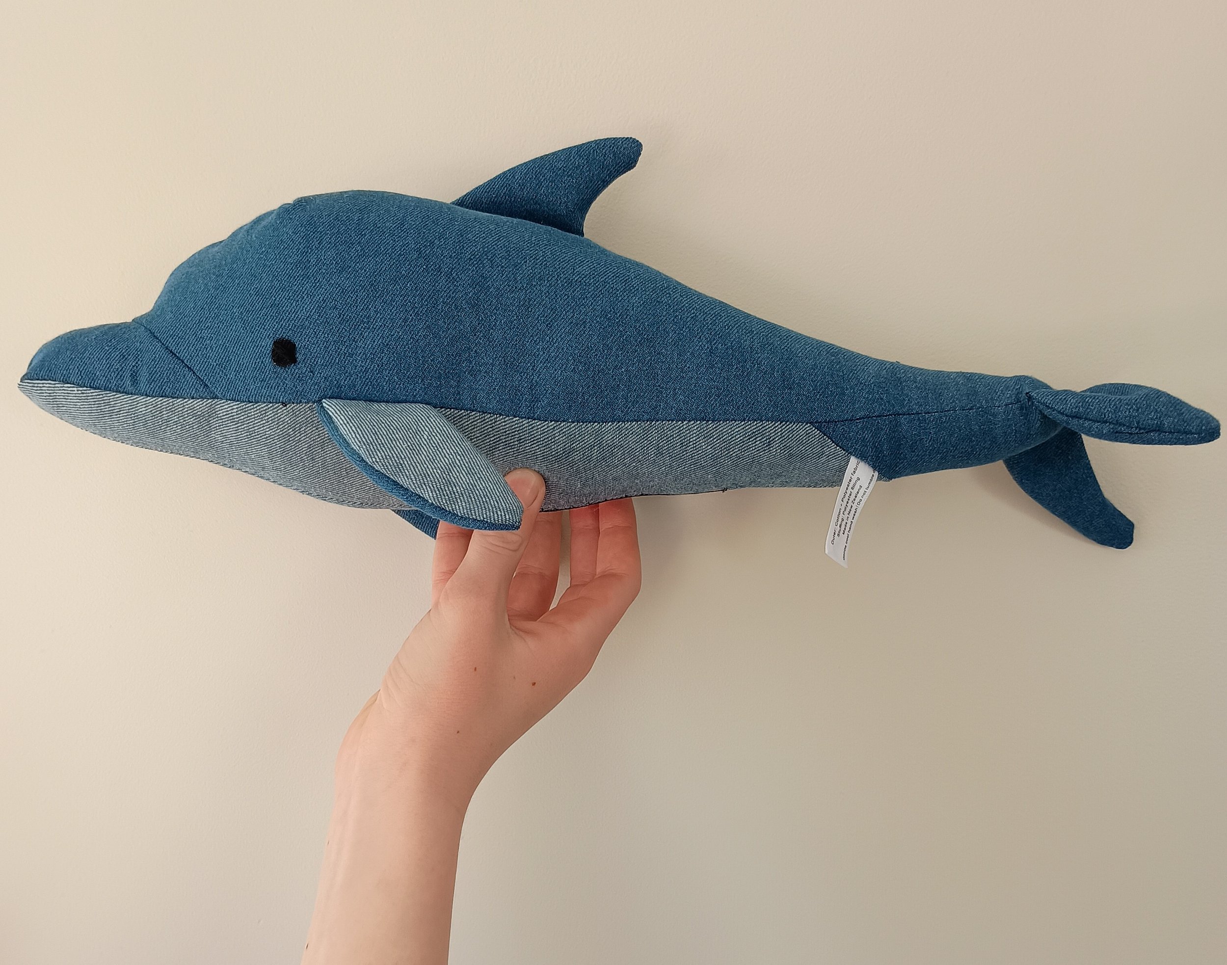 Handmade Denim Whales + Dolphins