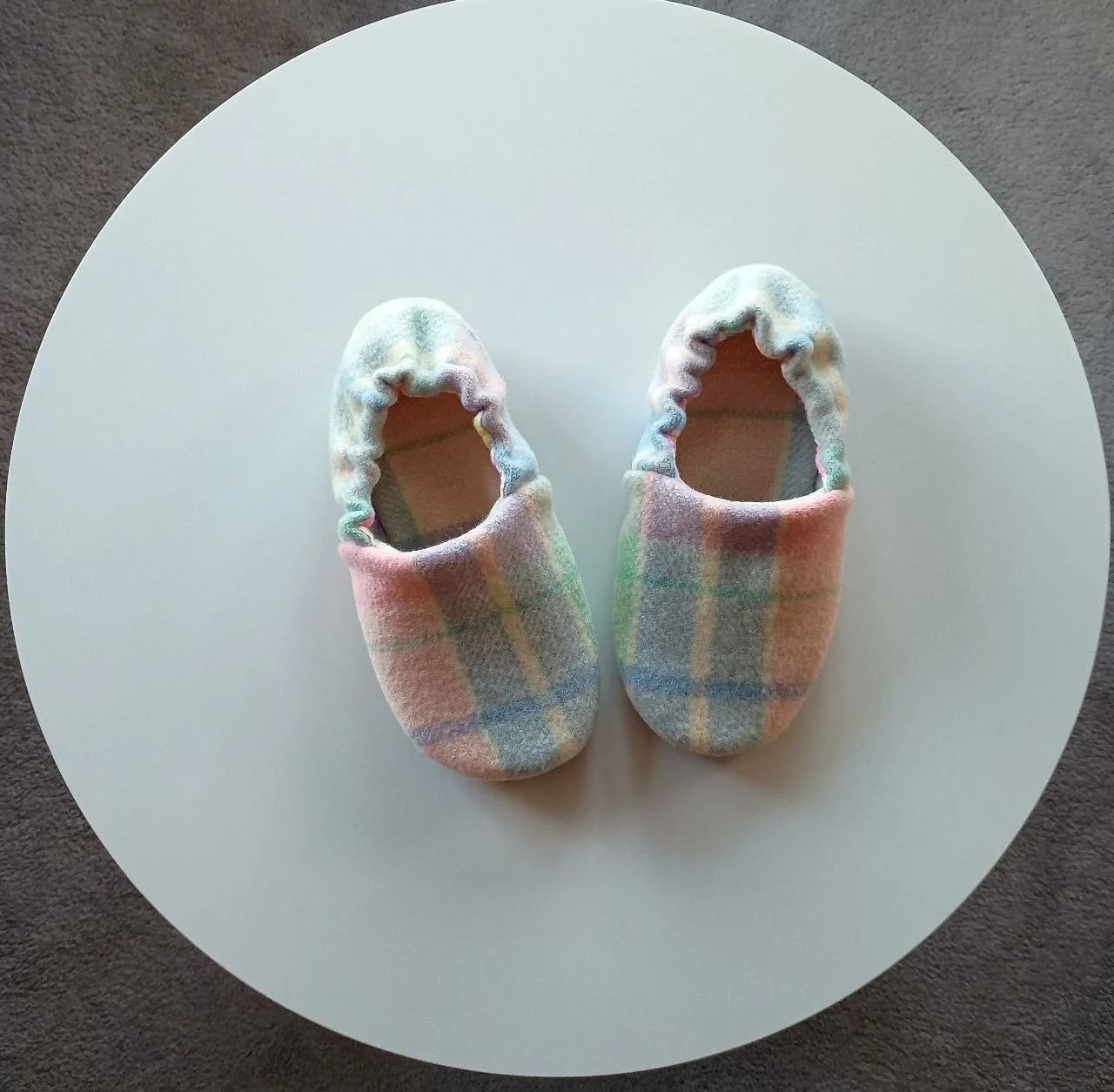 Ladies Vintage Wool Slippers or Slipper Boots