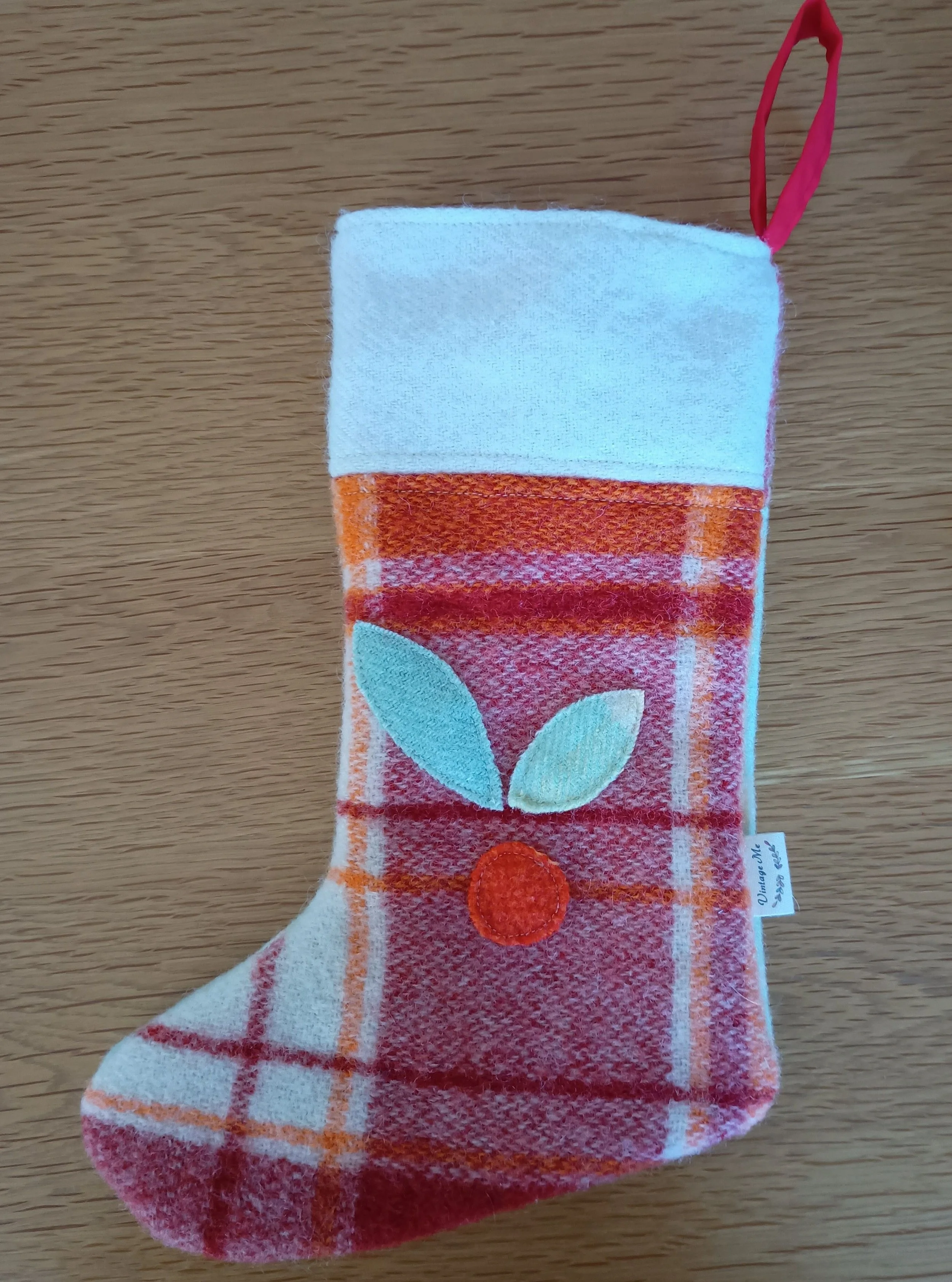 Vintage Wool Christmas Stockings