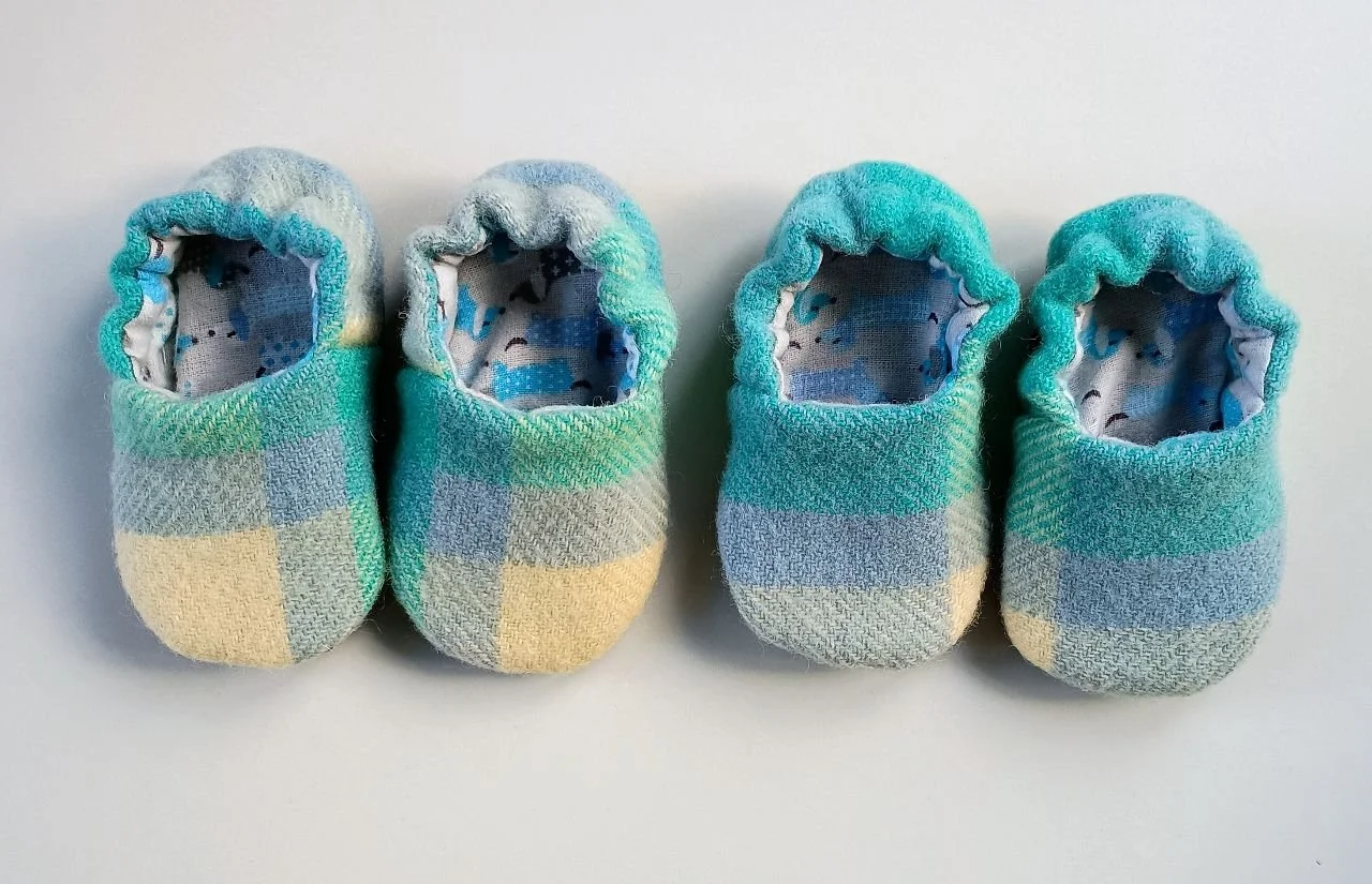 Toddler slippers and slippers boots (approx 1-3 years)
