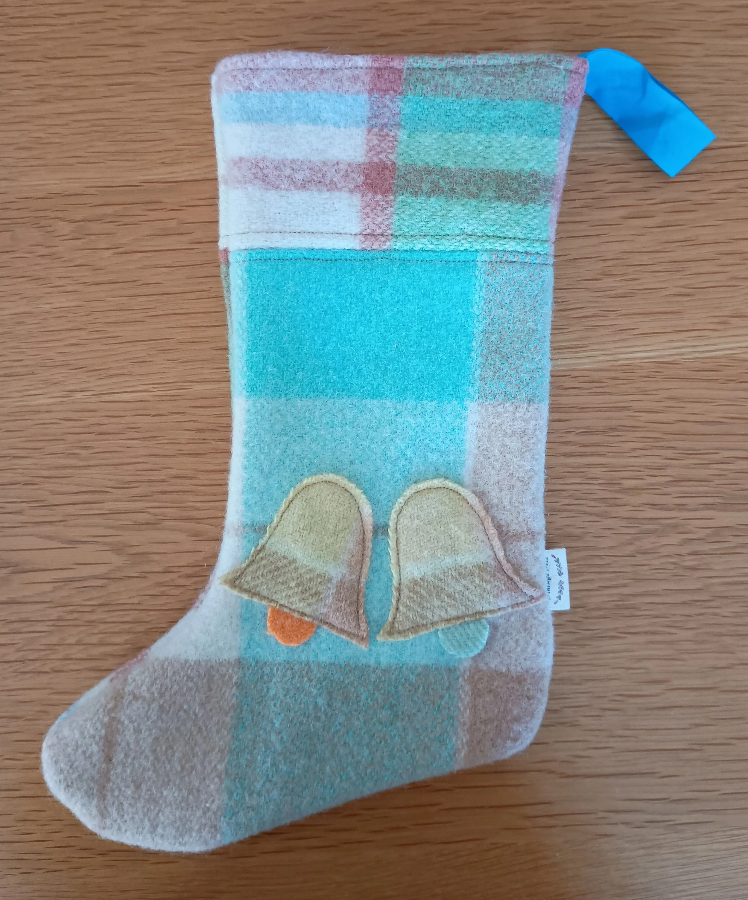 Vintage Wool Christmas Stockings