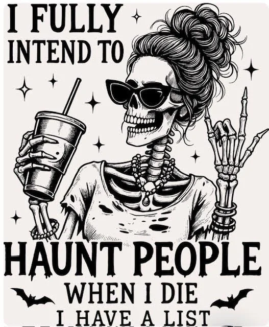 Haunting Humor Skeleton T-Shirt