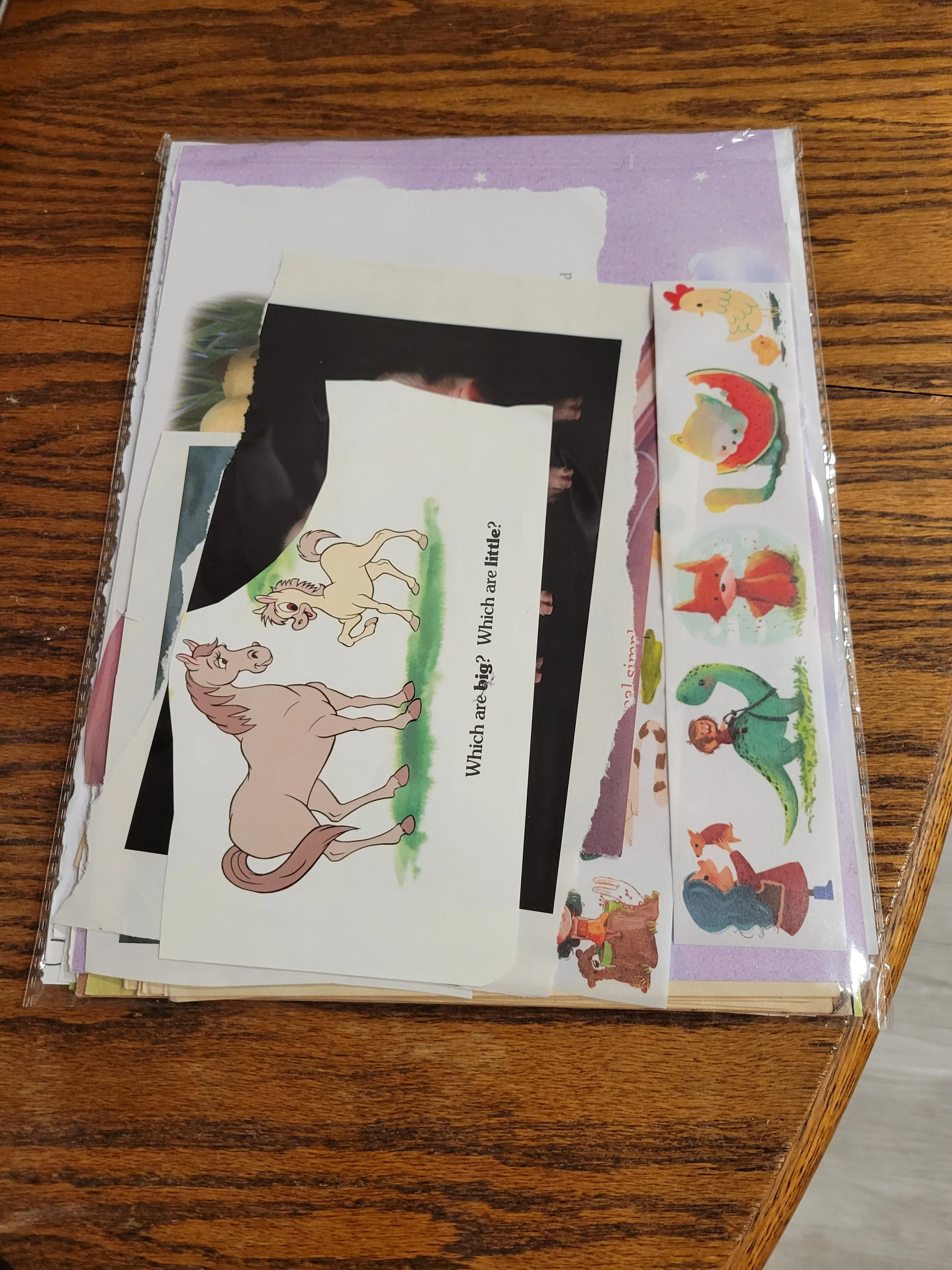 Farm Animals ephemera pack