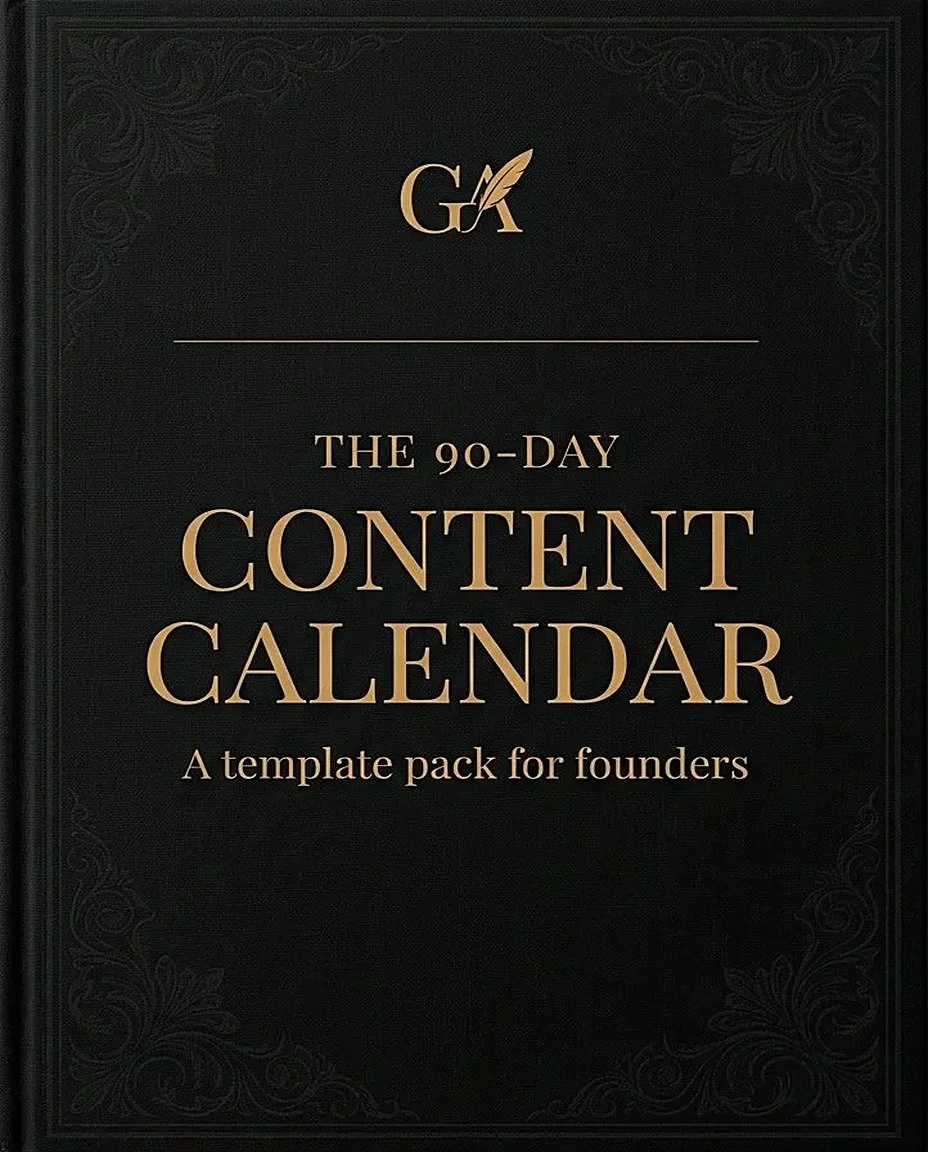 90-Day Content Calendar Pack