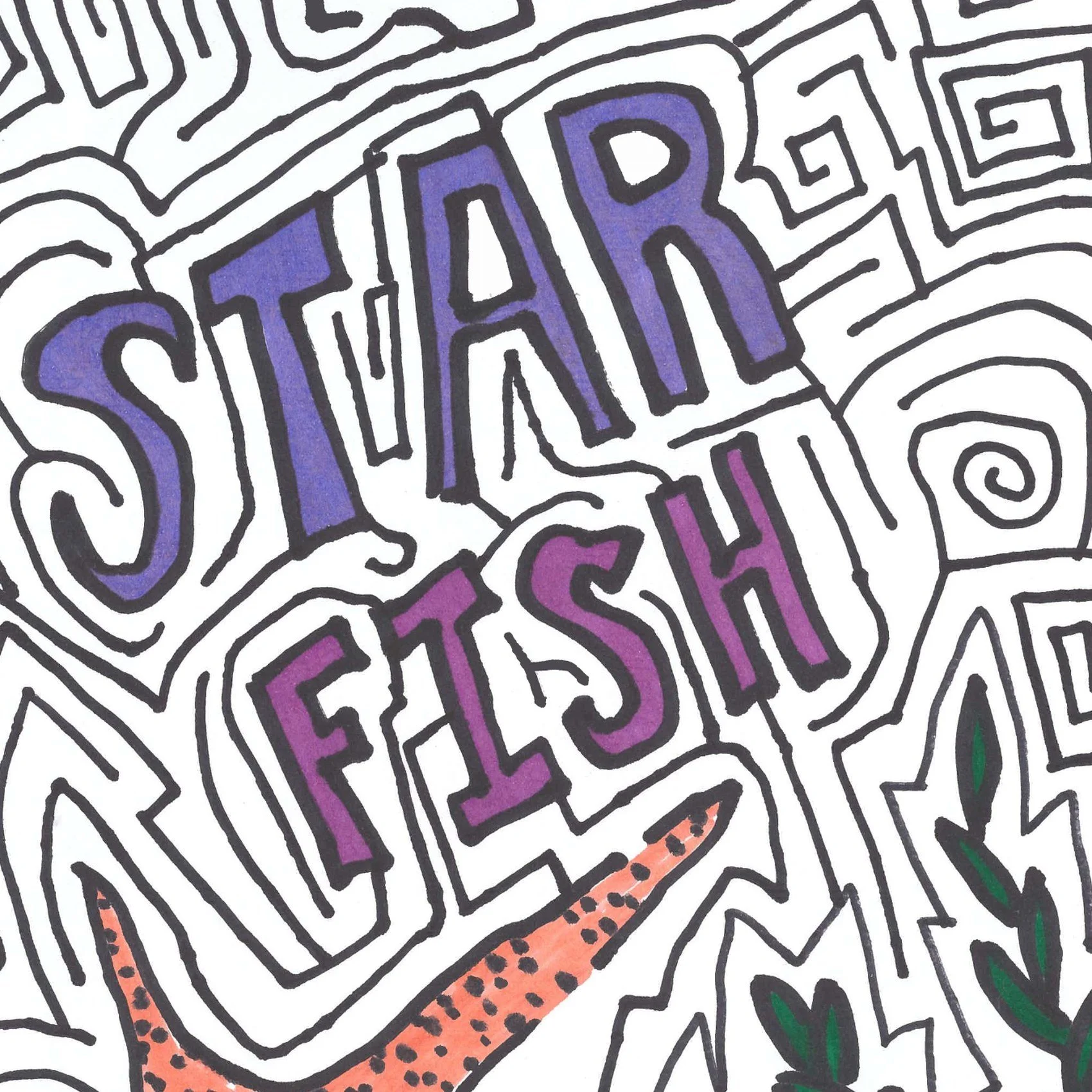 ⭐ Star Fish | Hand-Drawn Maze As Seen on YouTube!