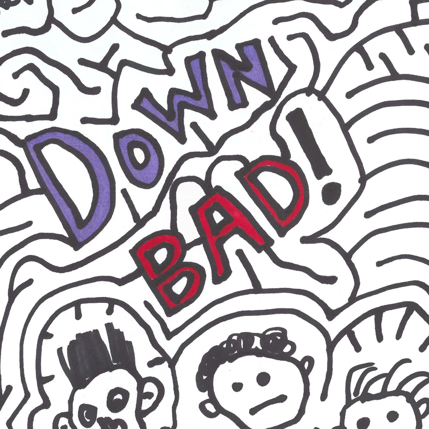 💔 Down Bad | Hand-Drawn Maze As Seen on YouTube!