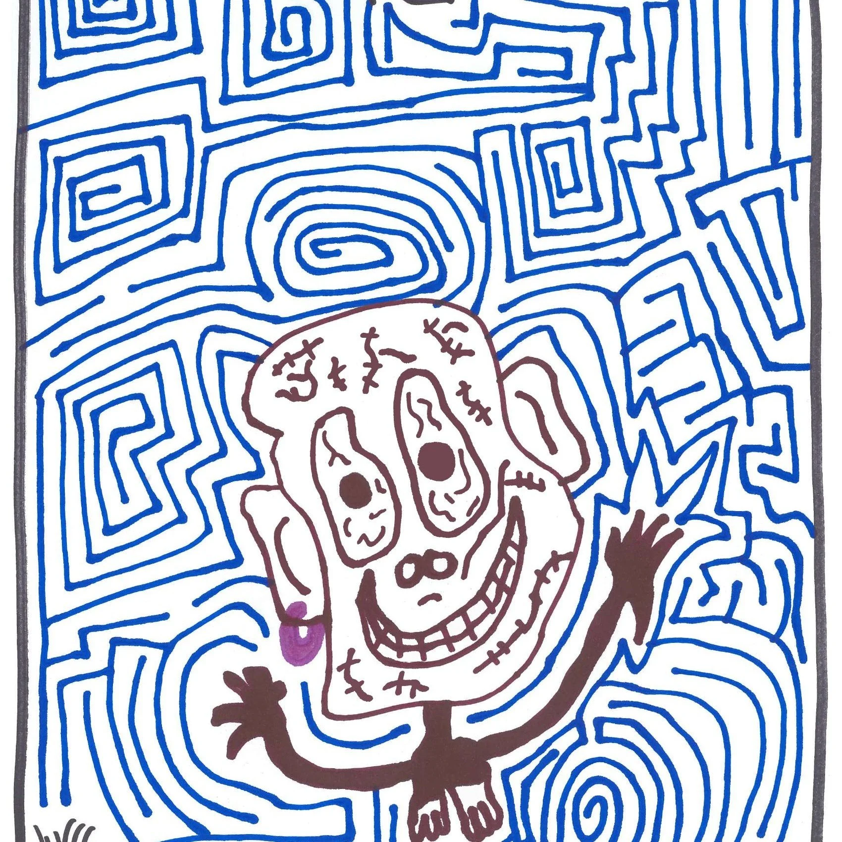 🧟 Monkenstein | Hand-Drawn Maze As Seen on YouTube!