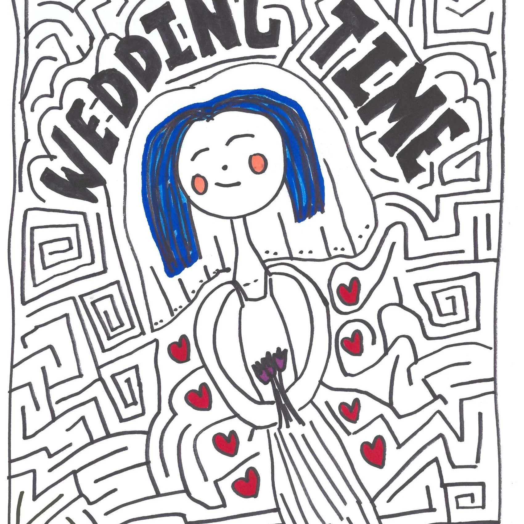 💍 Wedding Time | Hand-Drawn Maze As Seen on YouTube!