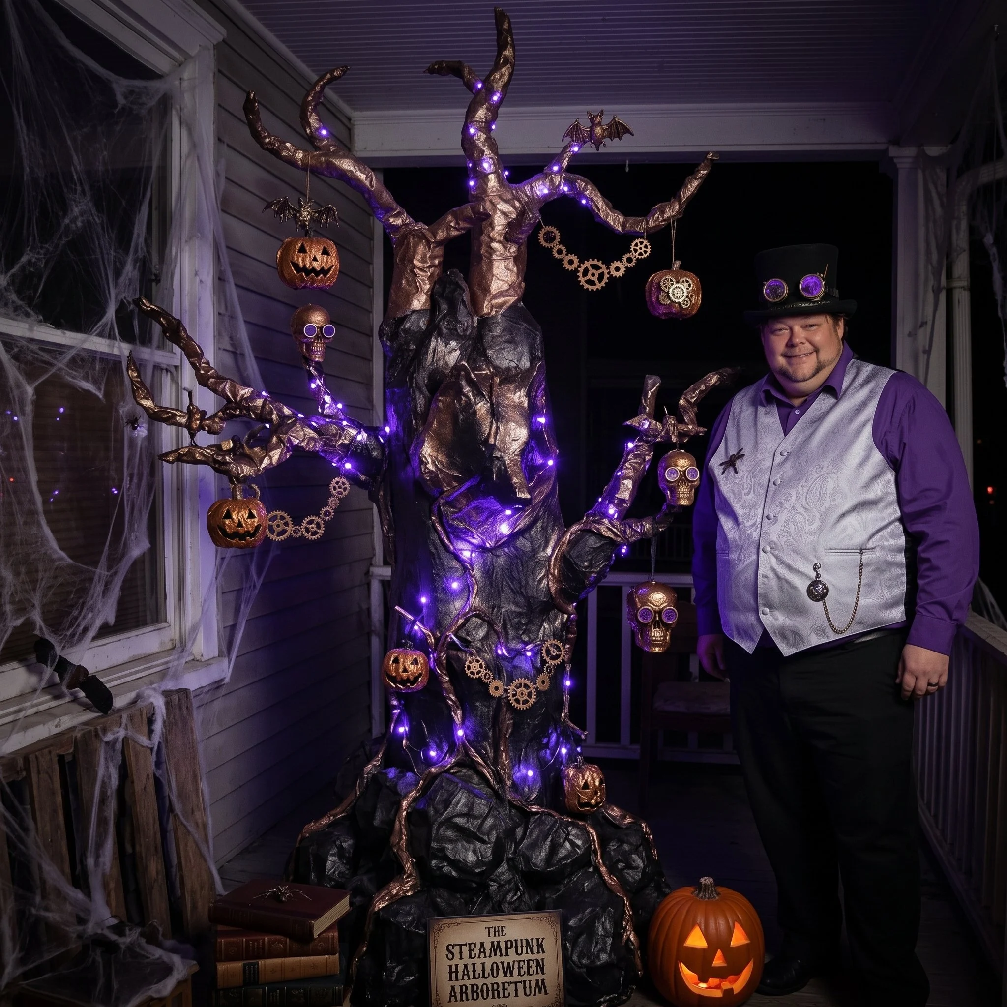 AI Halloween Tree