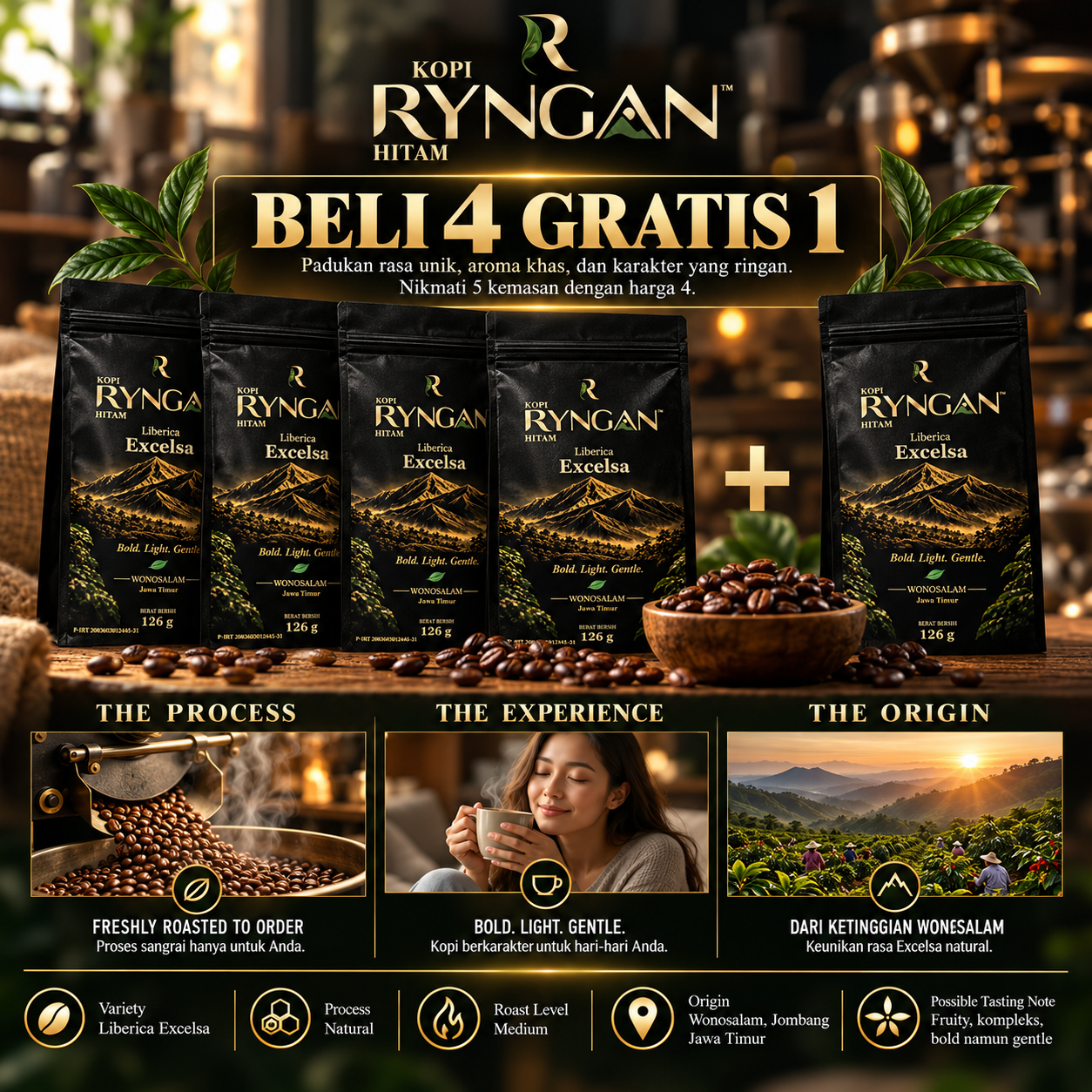 Special Promo Bundle - Buy 4 Get Free 1