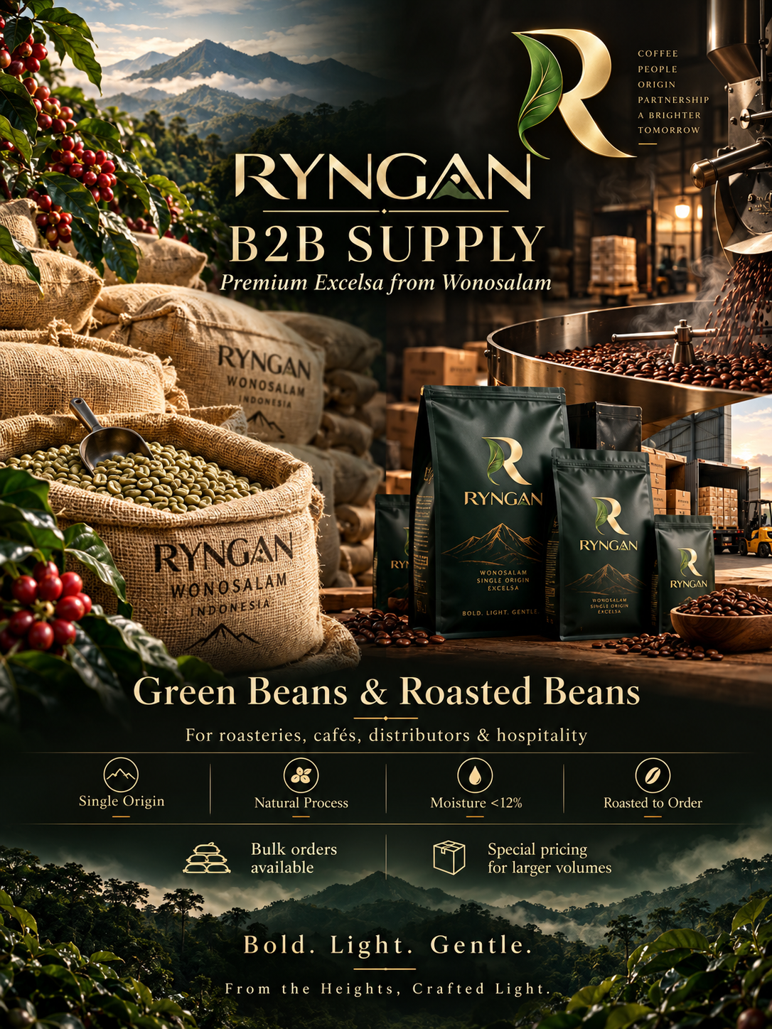 B2B Supply for Cafe, Restaurant, and other Hospitality