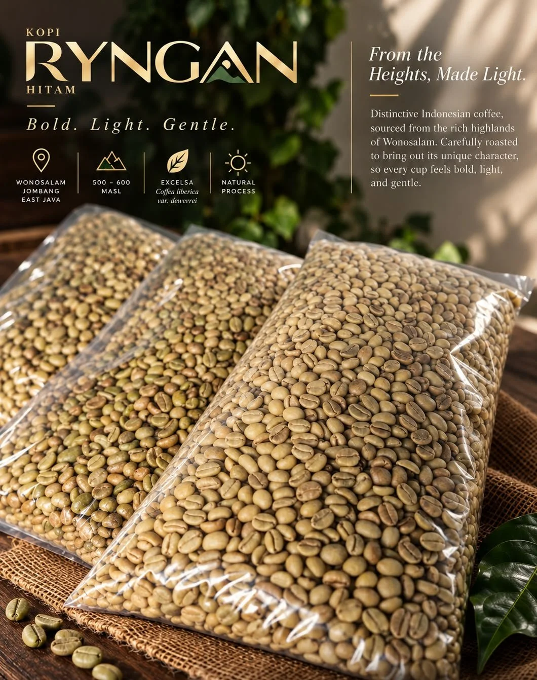 Premium Green Coffee Beans