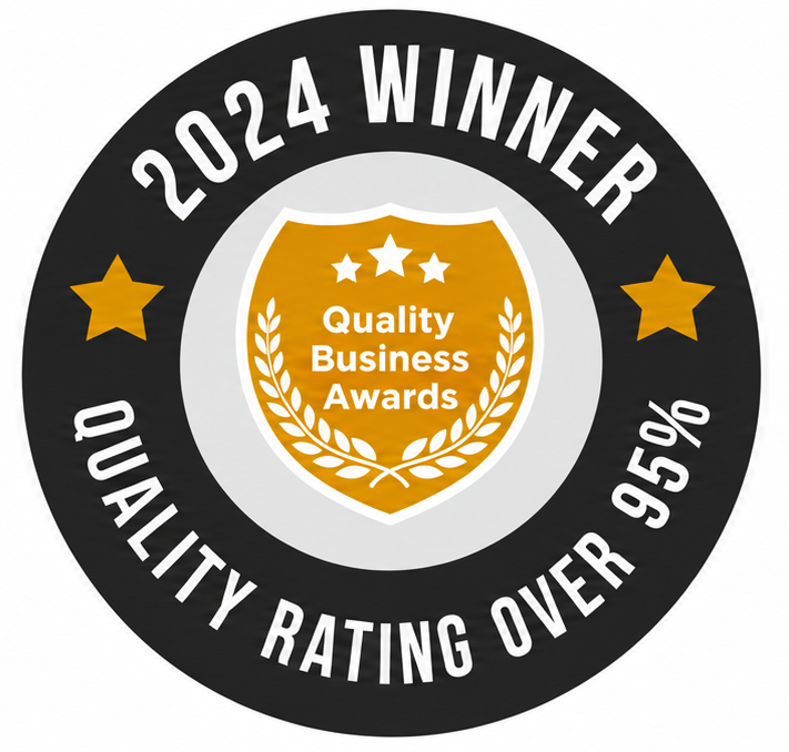 2024 Quality Business Award winner badge recognizing Mary Purdy Photography.