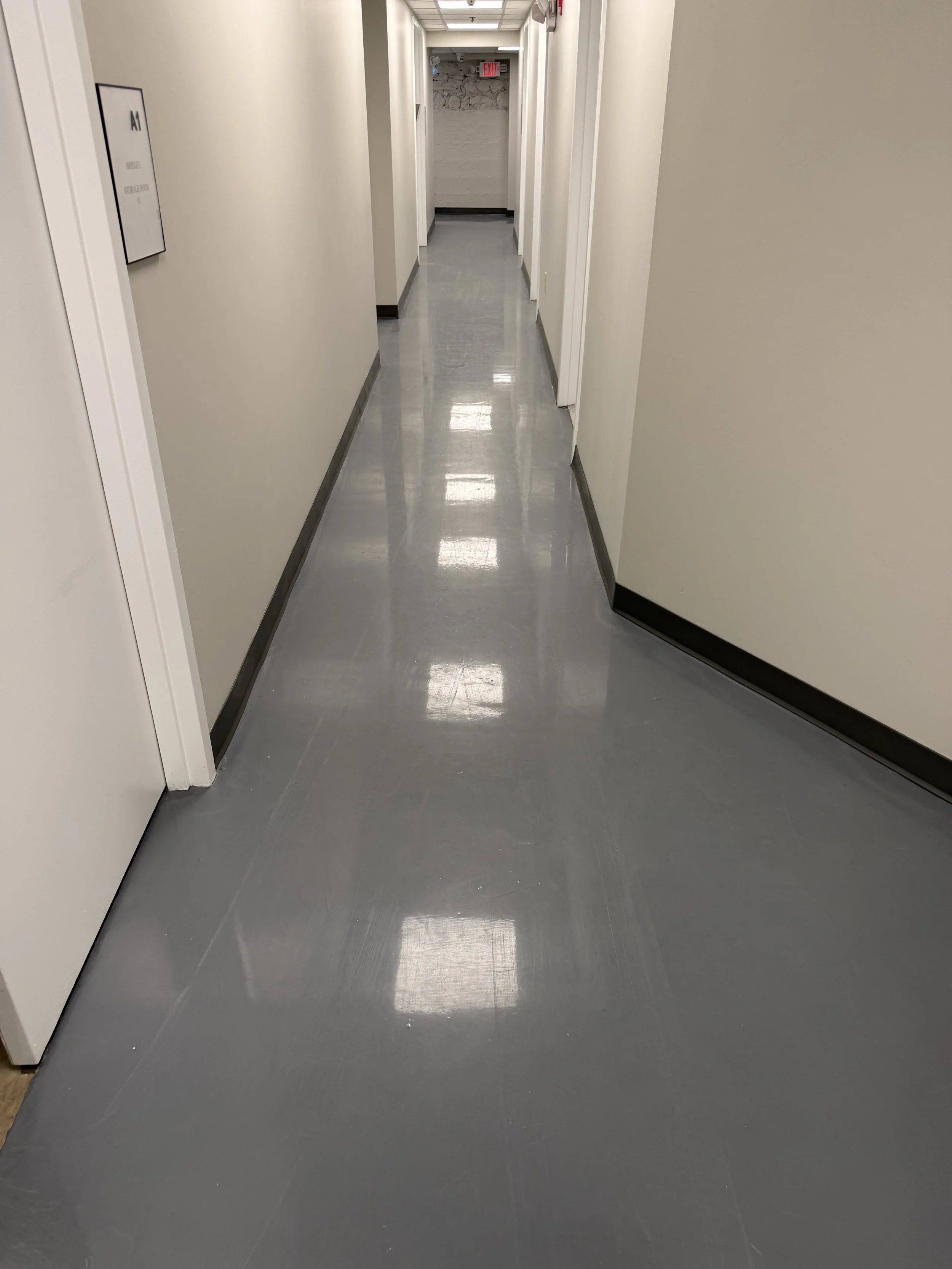 Epoxy Floor Installation
Application of a new epoxy floor coating in a commercial space.