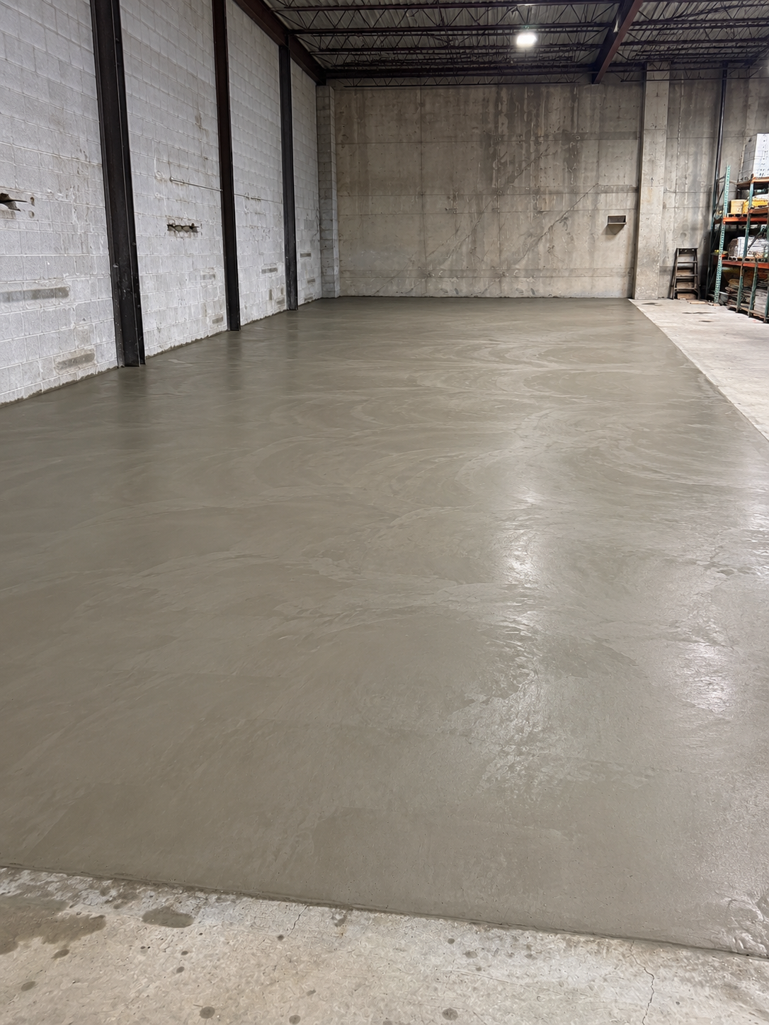 Concrete slab (16' x 36') 