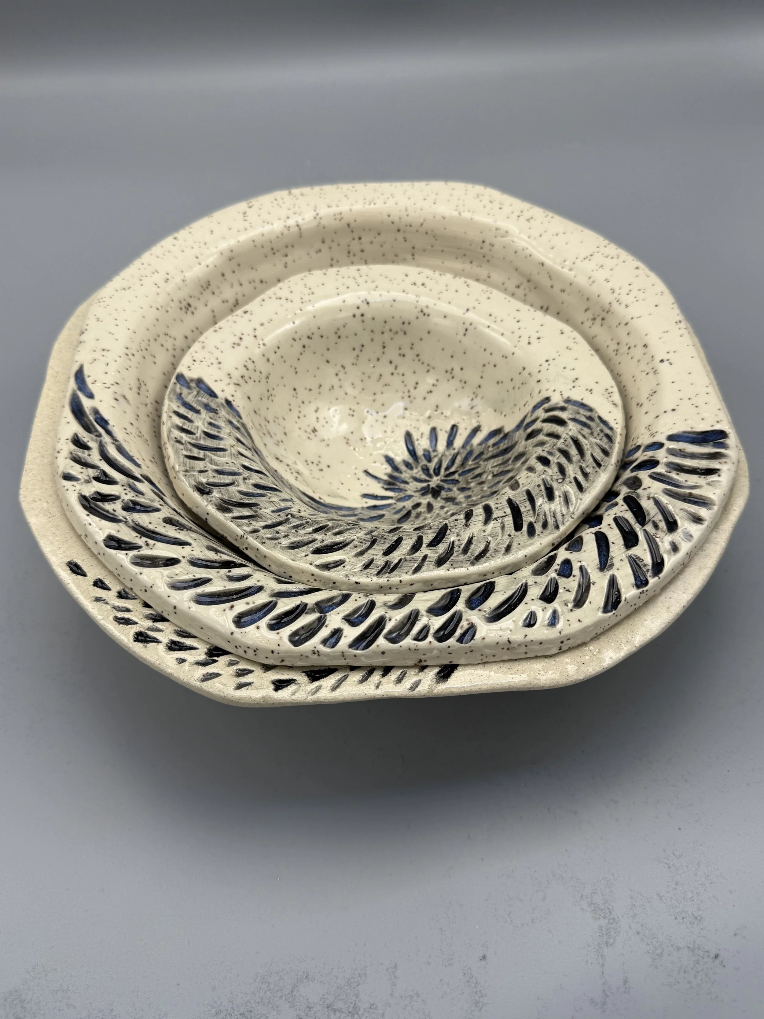 lisa 3 -  set of 3 nesting bowls