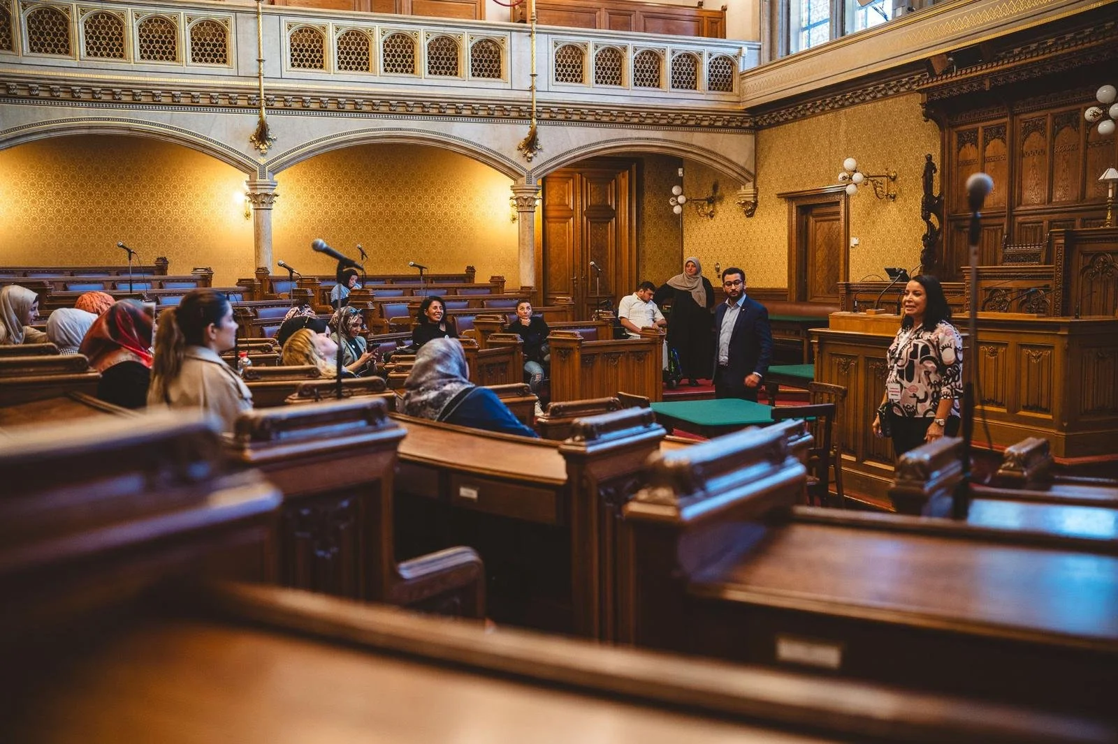Besuch im Rathaus