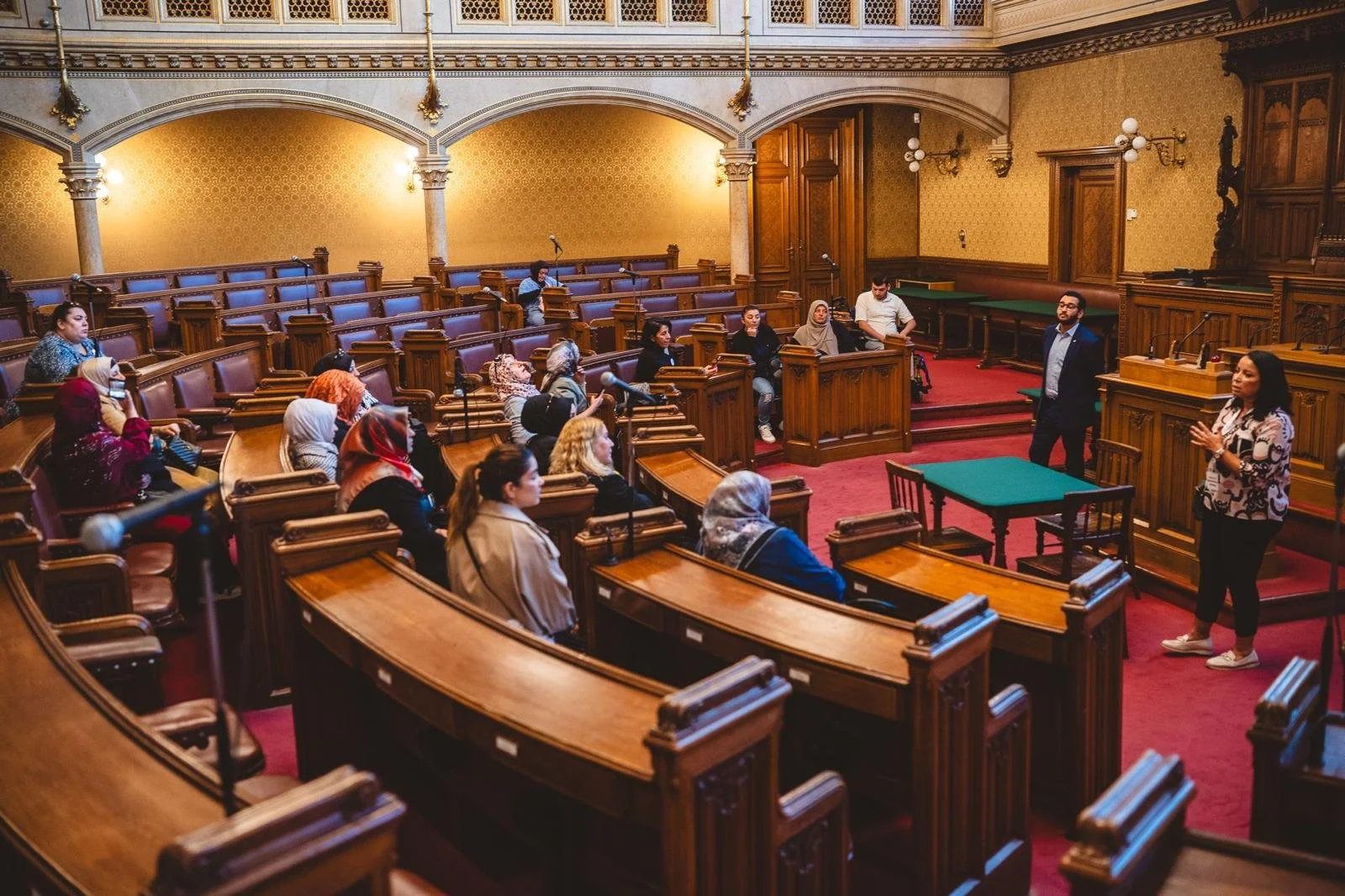 Besuch im Rathaus