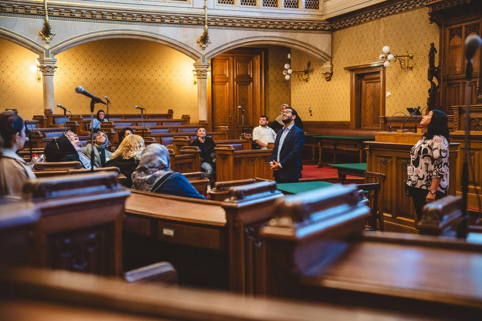 Besuch im Rathaus
