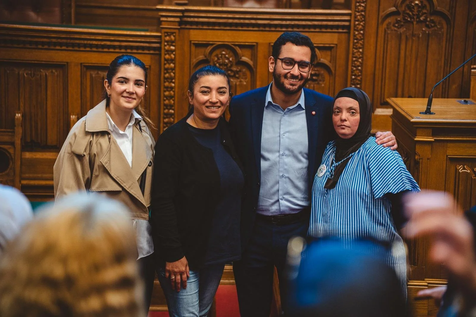 Besuch im Rathaus