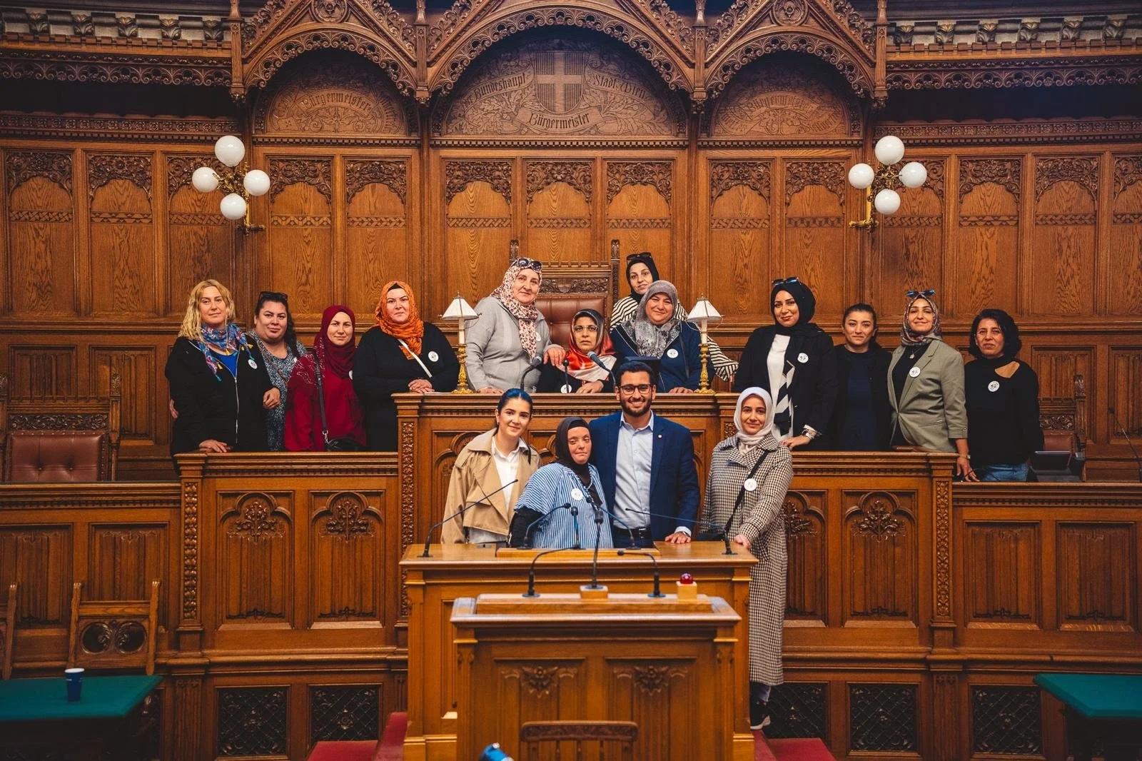 Besuch im Rathaus