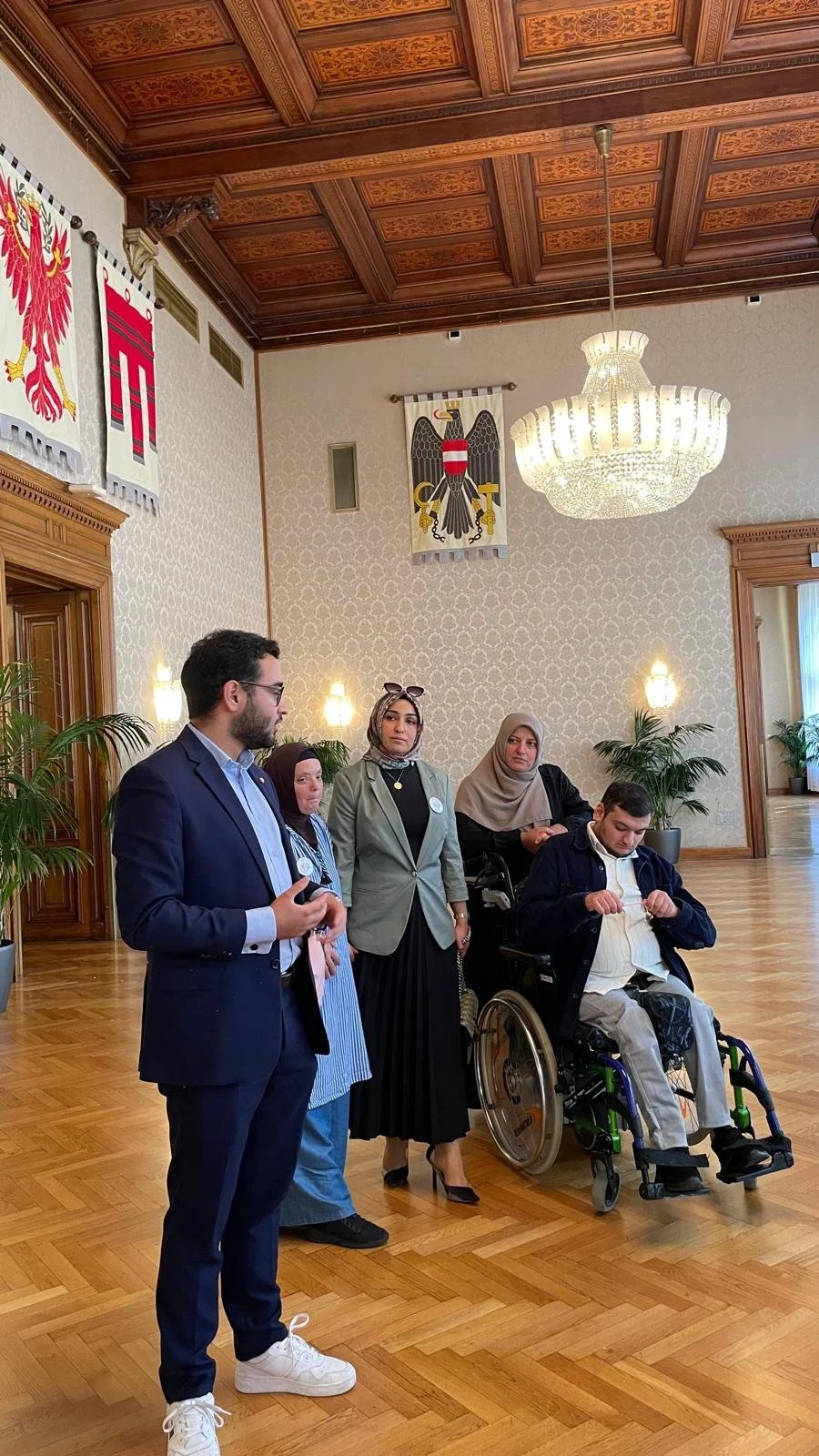 Besuch im Rathaus