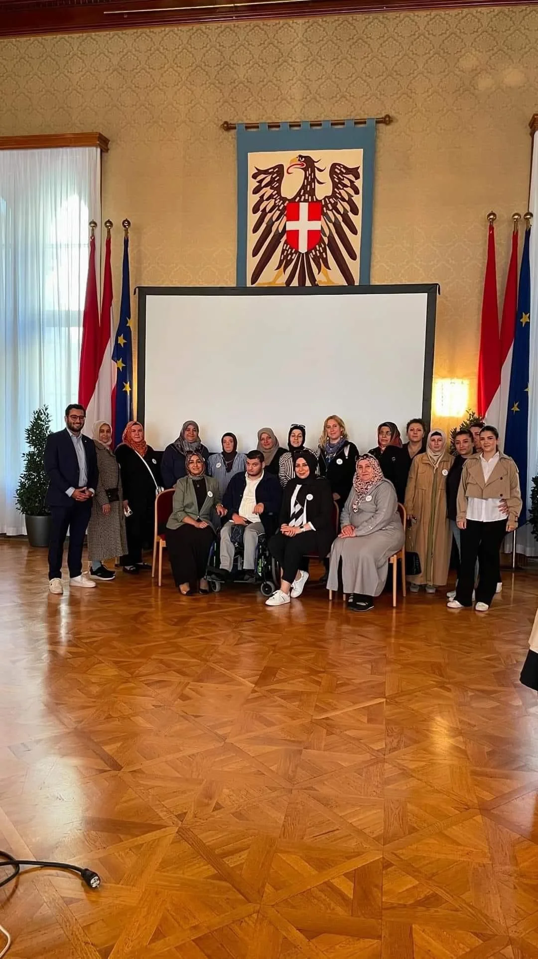 Besuch im Rathaus