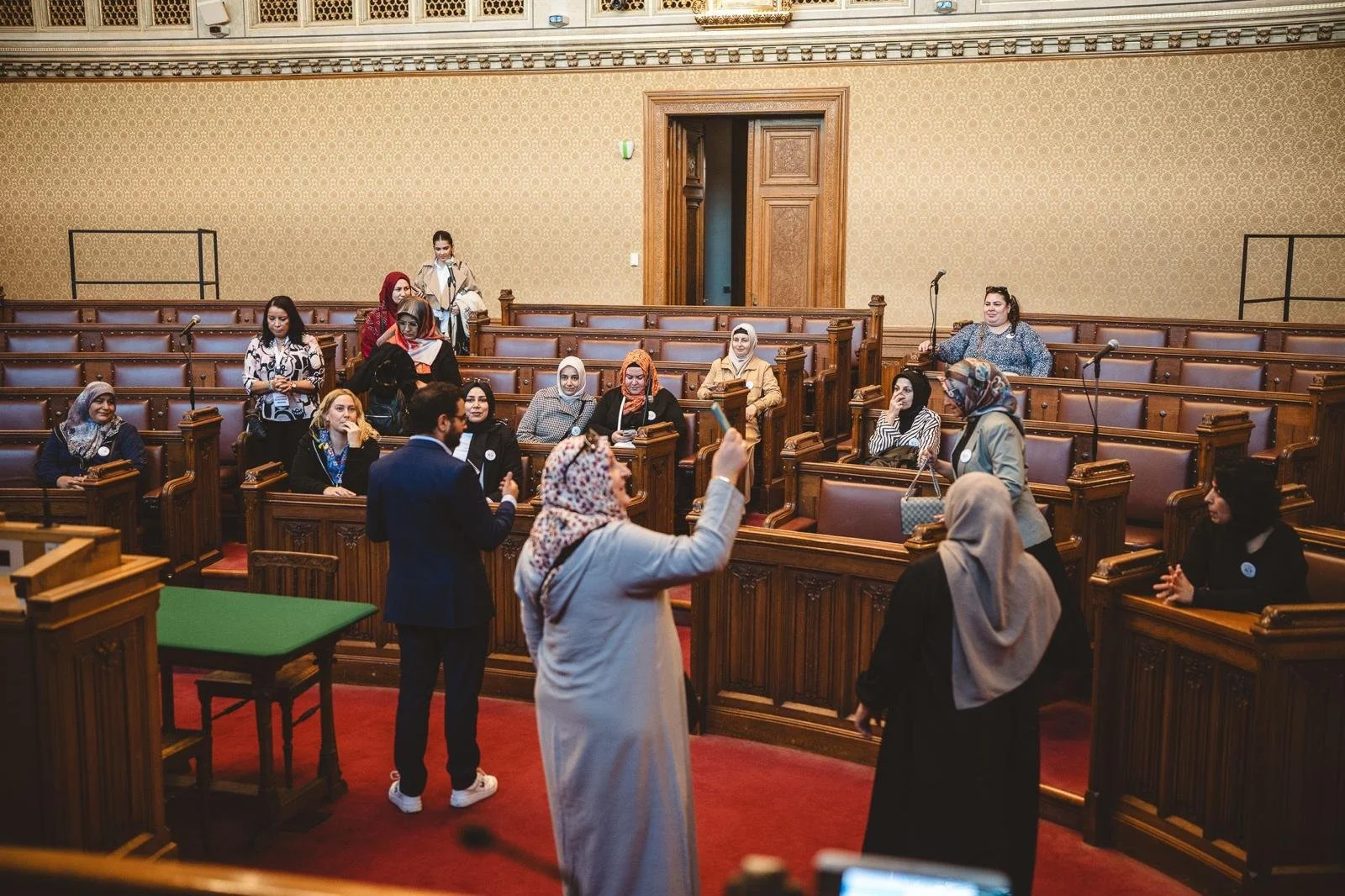 Besuch im Rathaus