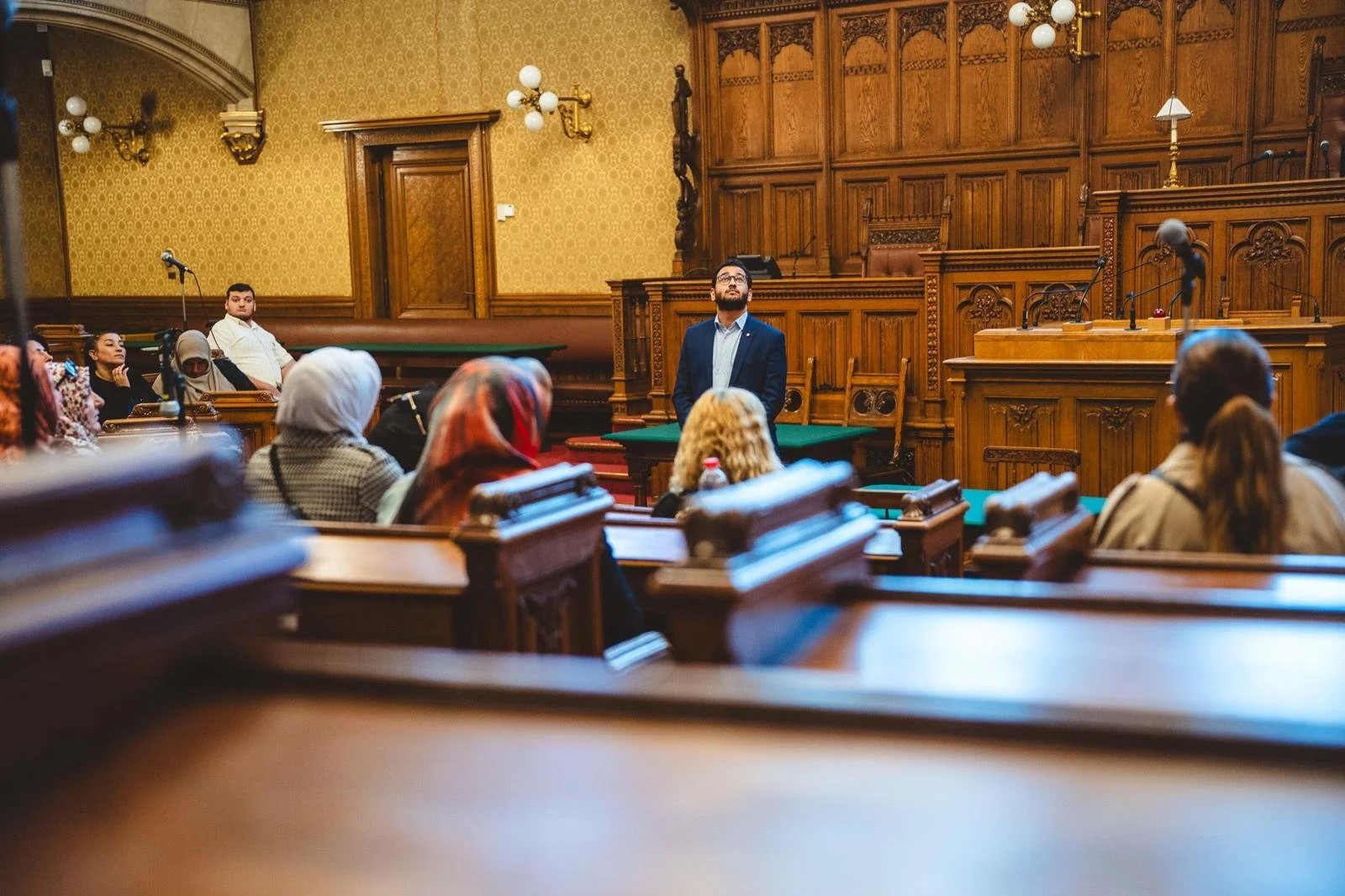 Besuch im Rathaus